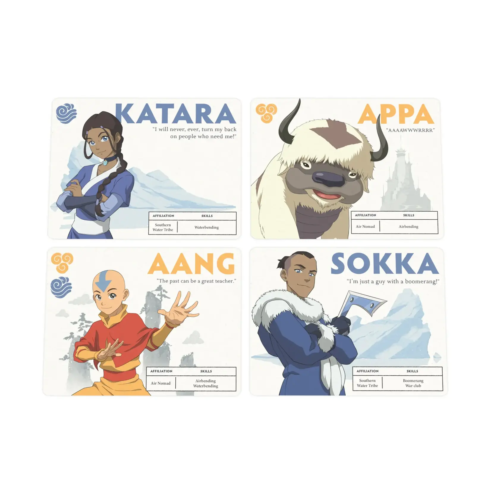The Op Games | usaopoly Avatar: The Last Airbender Aang's Destiny – A Cooperative Deck-Building Game