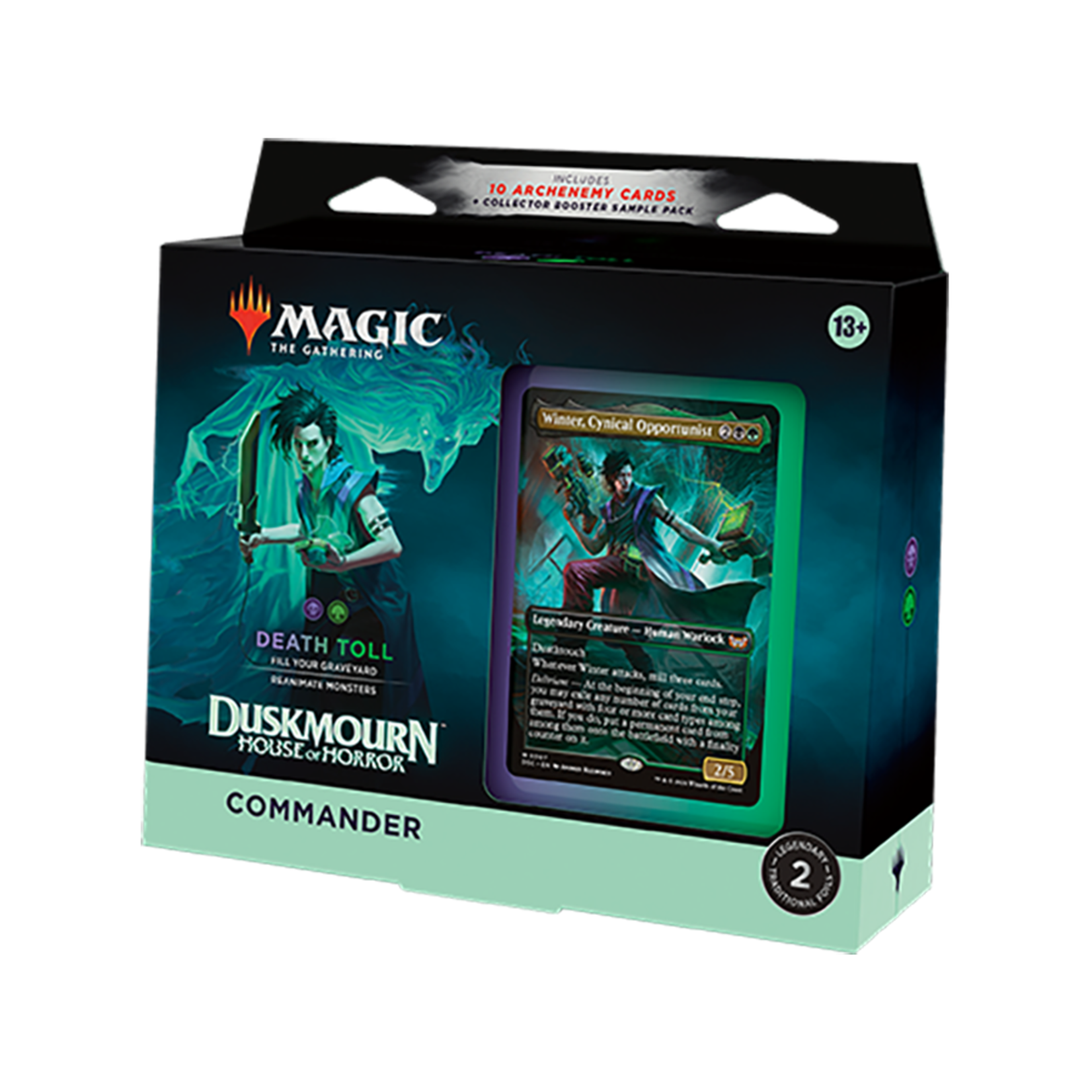 Magic: The Gathering Magic: The Gathering – Duskmourn: House of Horror Commander Deck (Death Toll)