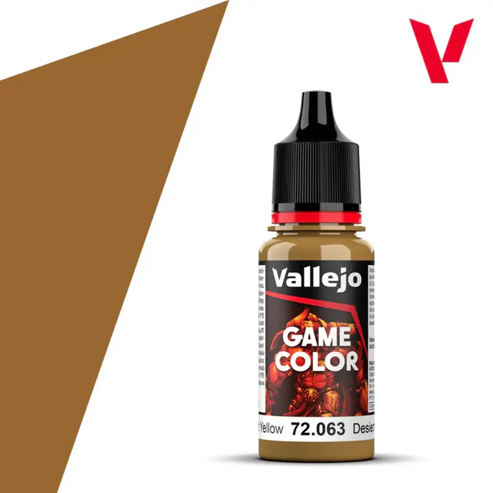 Vallejo Vallejo Game Color Paint: Desert Yellow 72.063