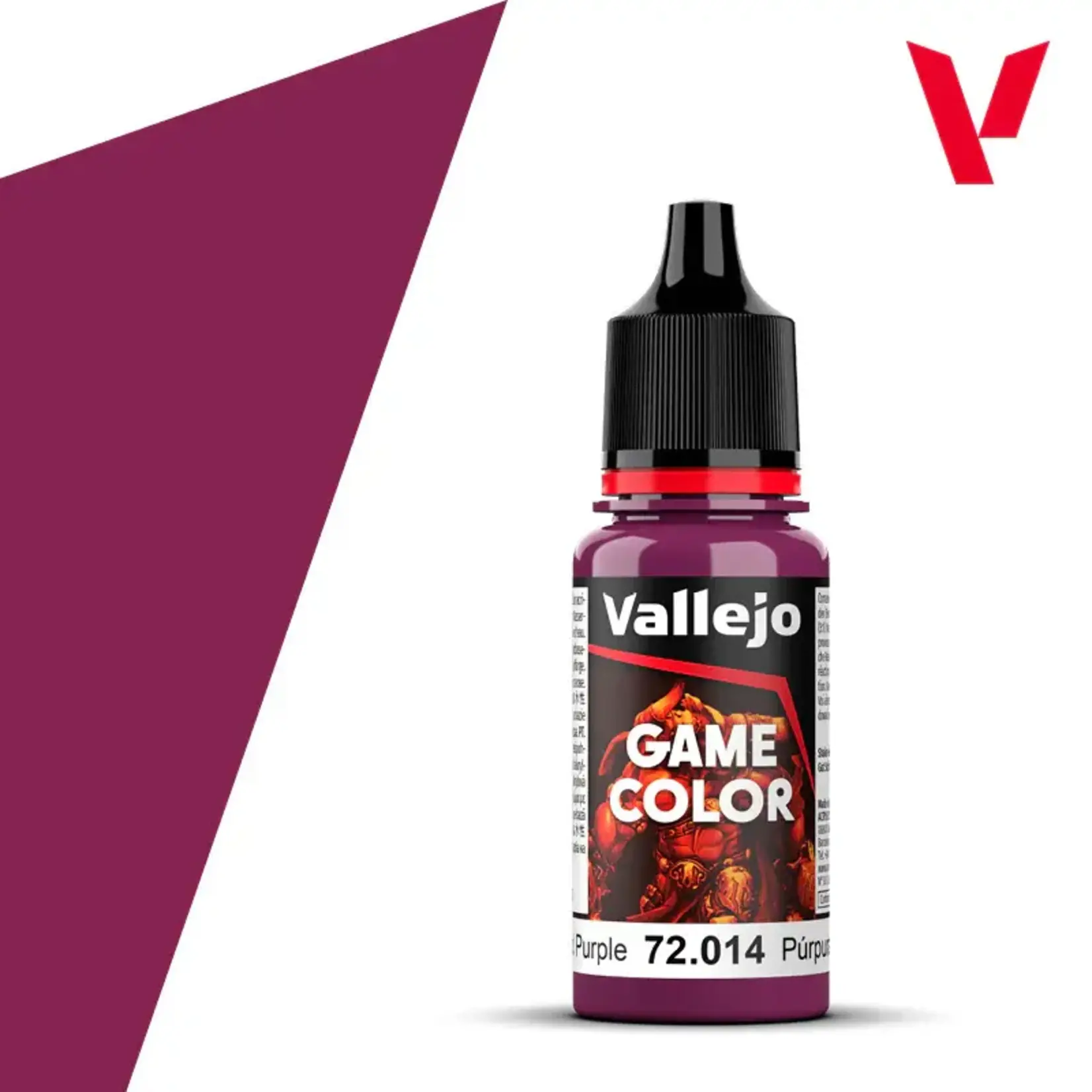 Vallejo Vallejo Game Color Paint: Warlord Purple 72.014
