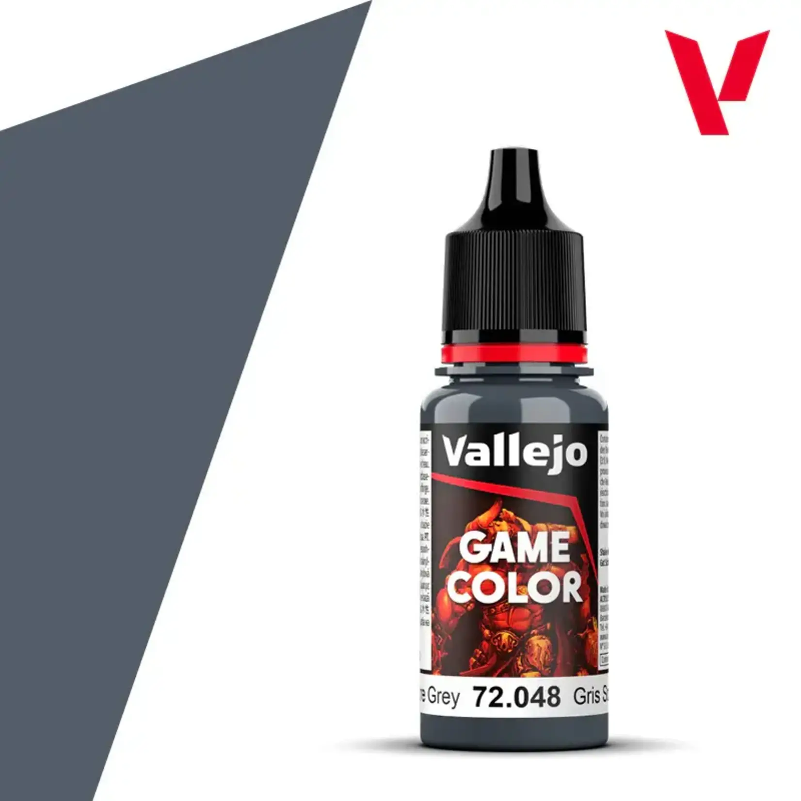 Vallejo Vallejo Game Color Paint: Sombre Grey 72.048