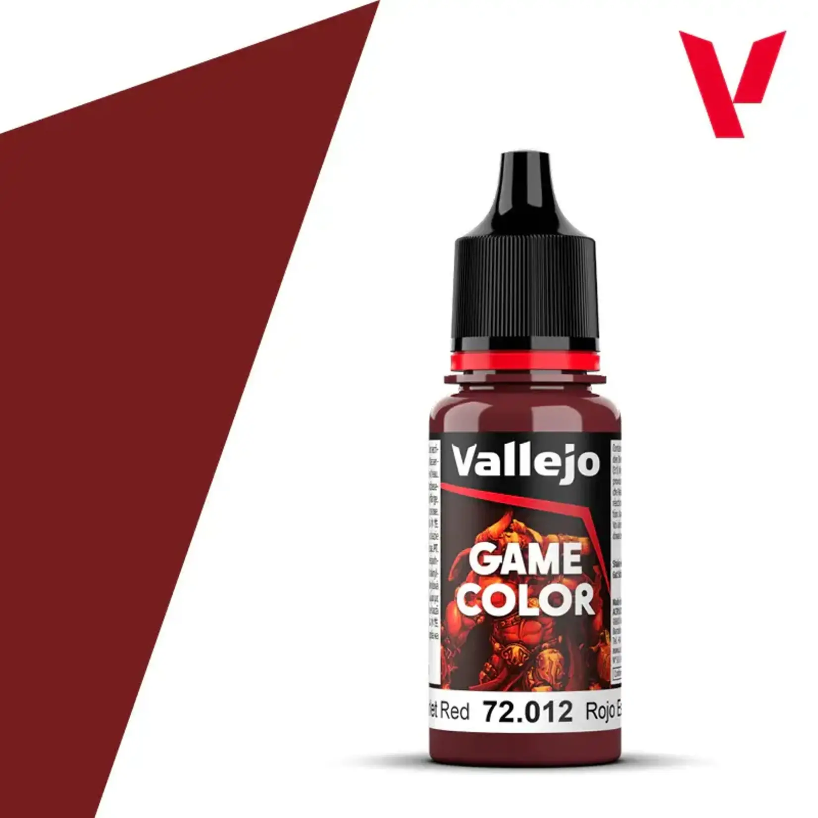 Vallejo Paint: Game Color (Scarlet Red)
