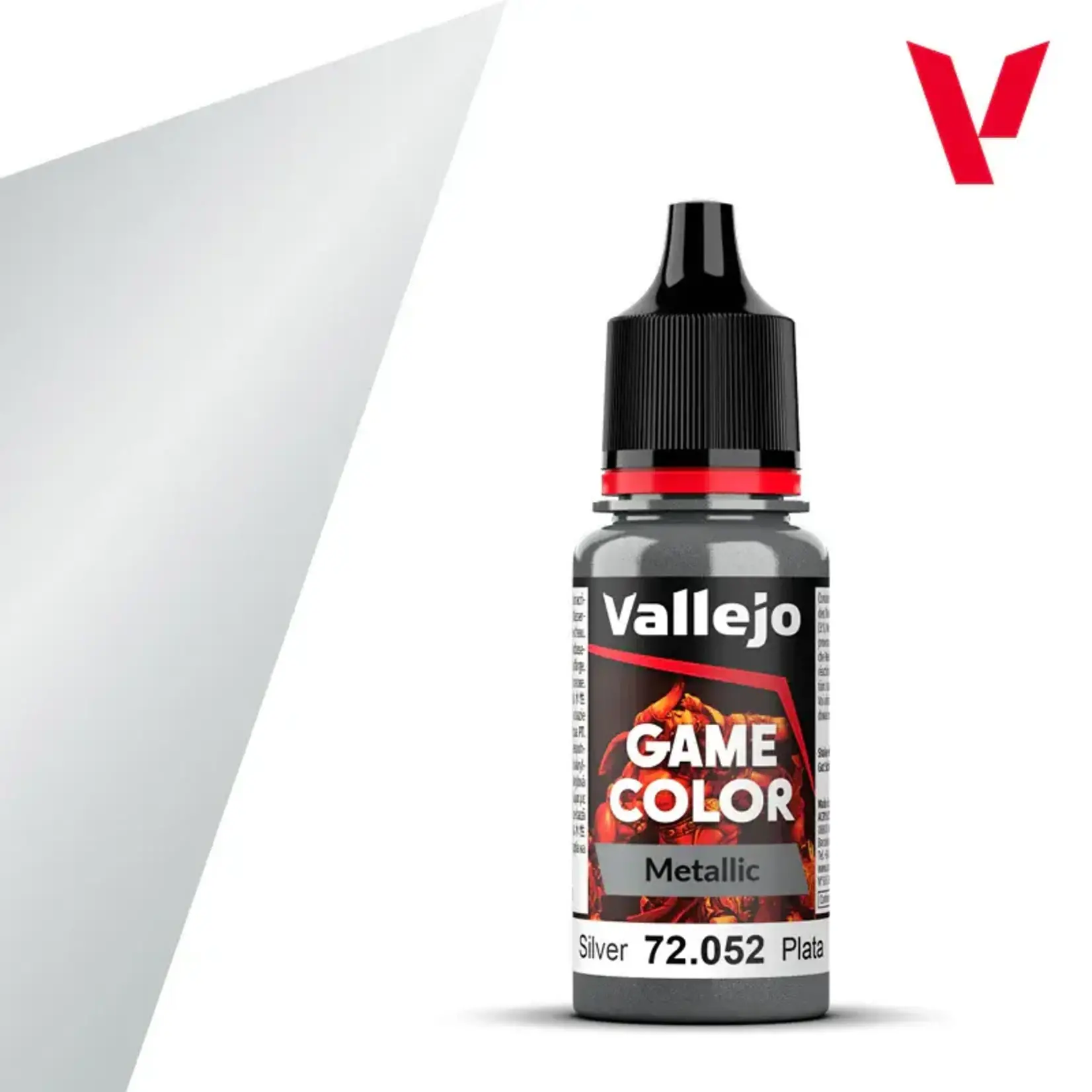 Vallejo Vallejo Game Color Paint: Silver 72.052
