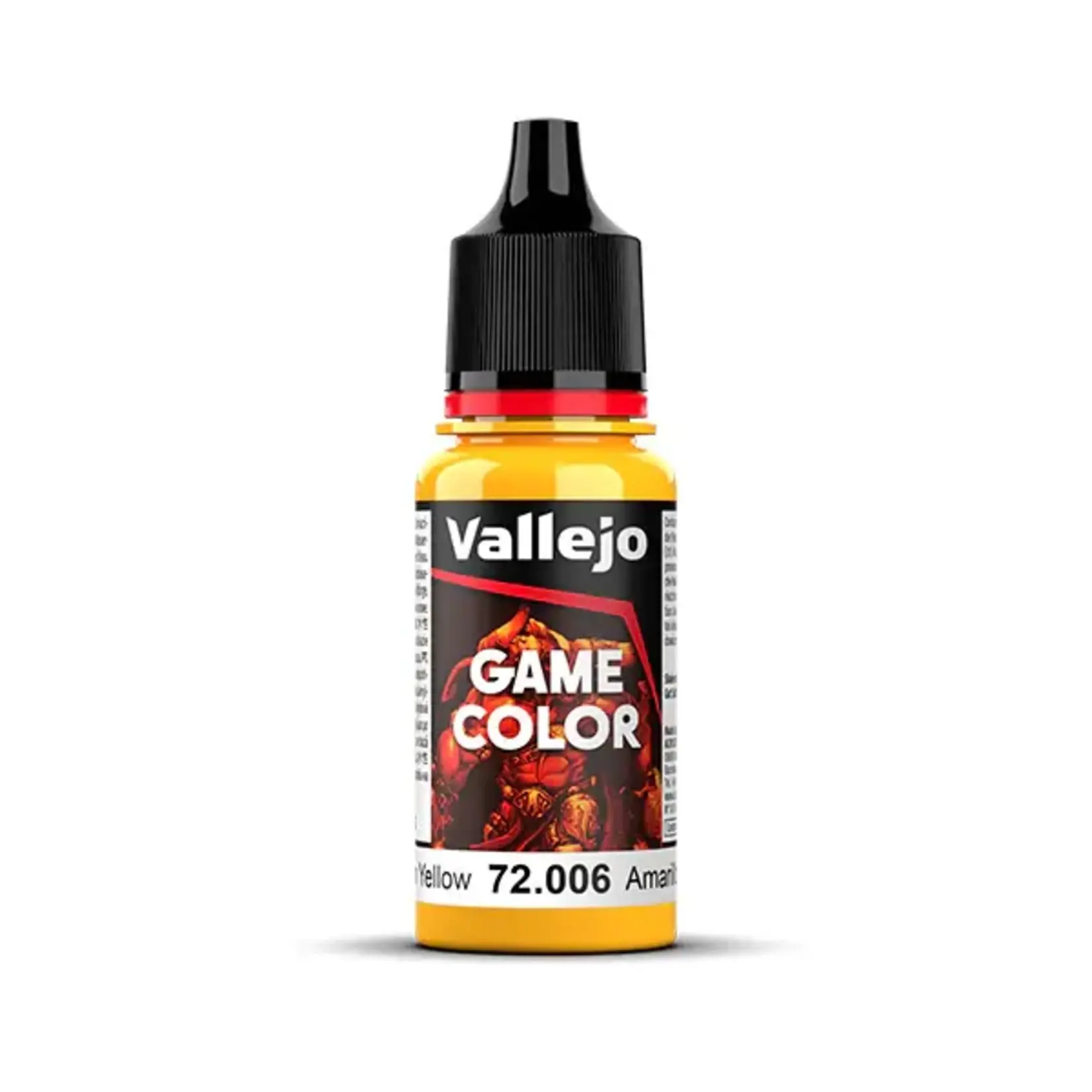 Vallejo Vallejo Game Color Paint: Sun Yellow 72.006