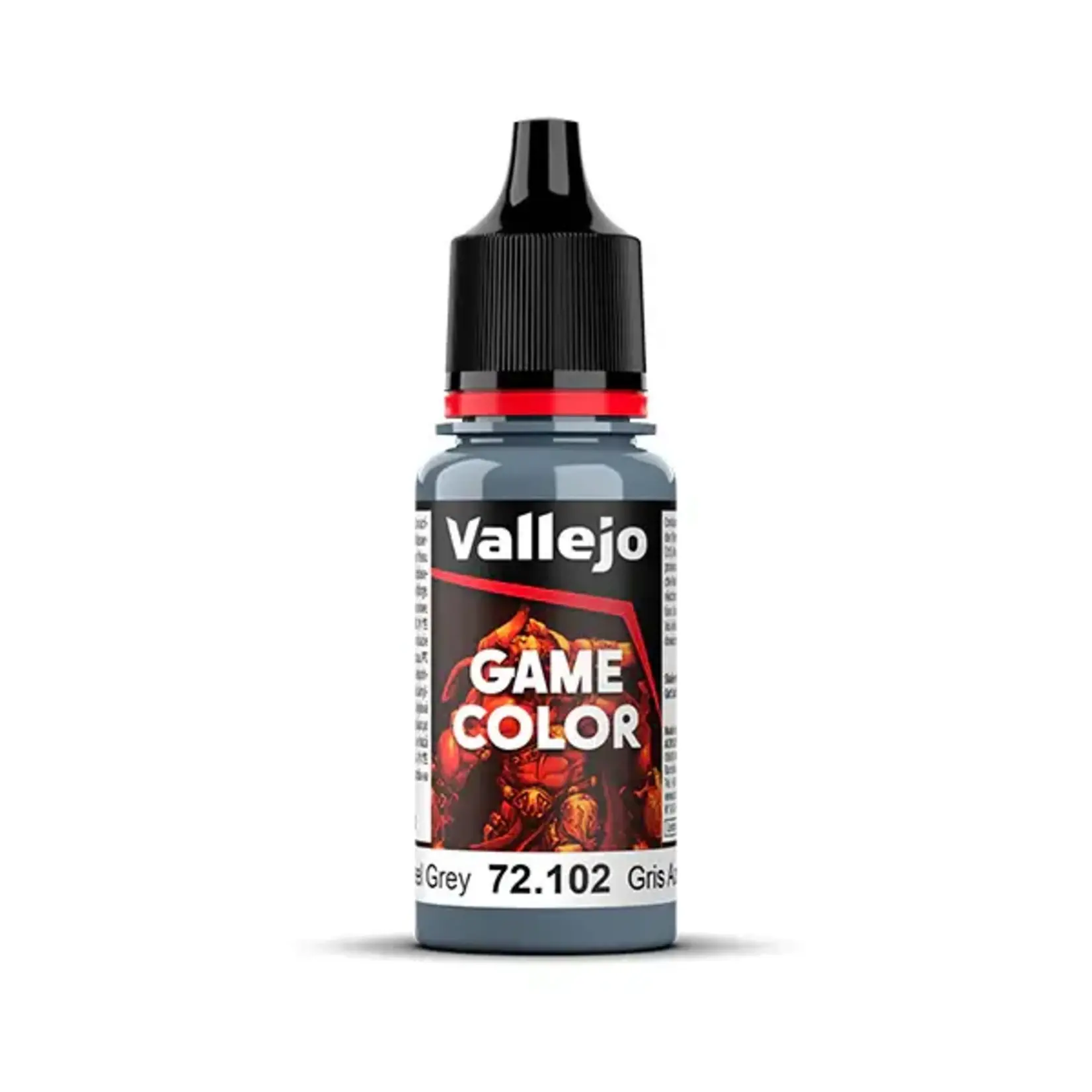 Vallejo Vallejo Game Color Paint: Steel Grey 72.102