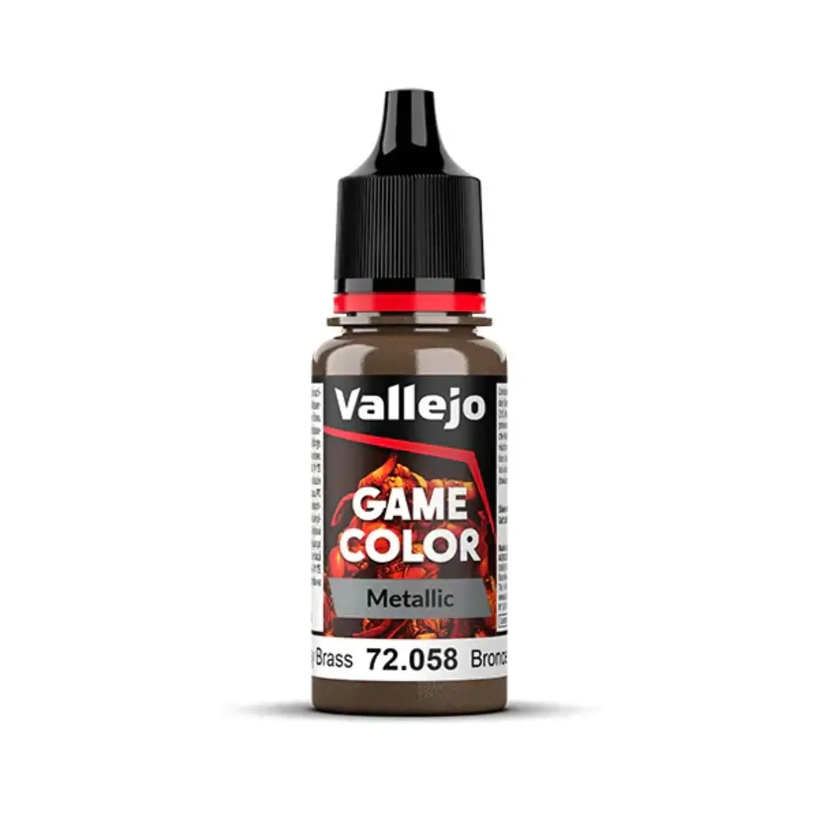 Vallejo Vallejo Game Color Paint: Brassy Brass 72.058