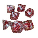 Foam Brain 7-Piece Dice Set: DC Flag Inclusion Dice