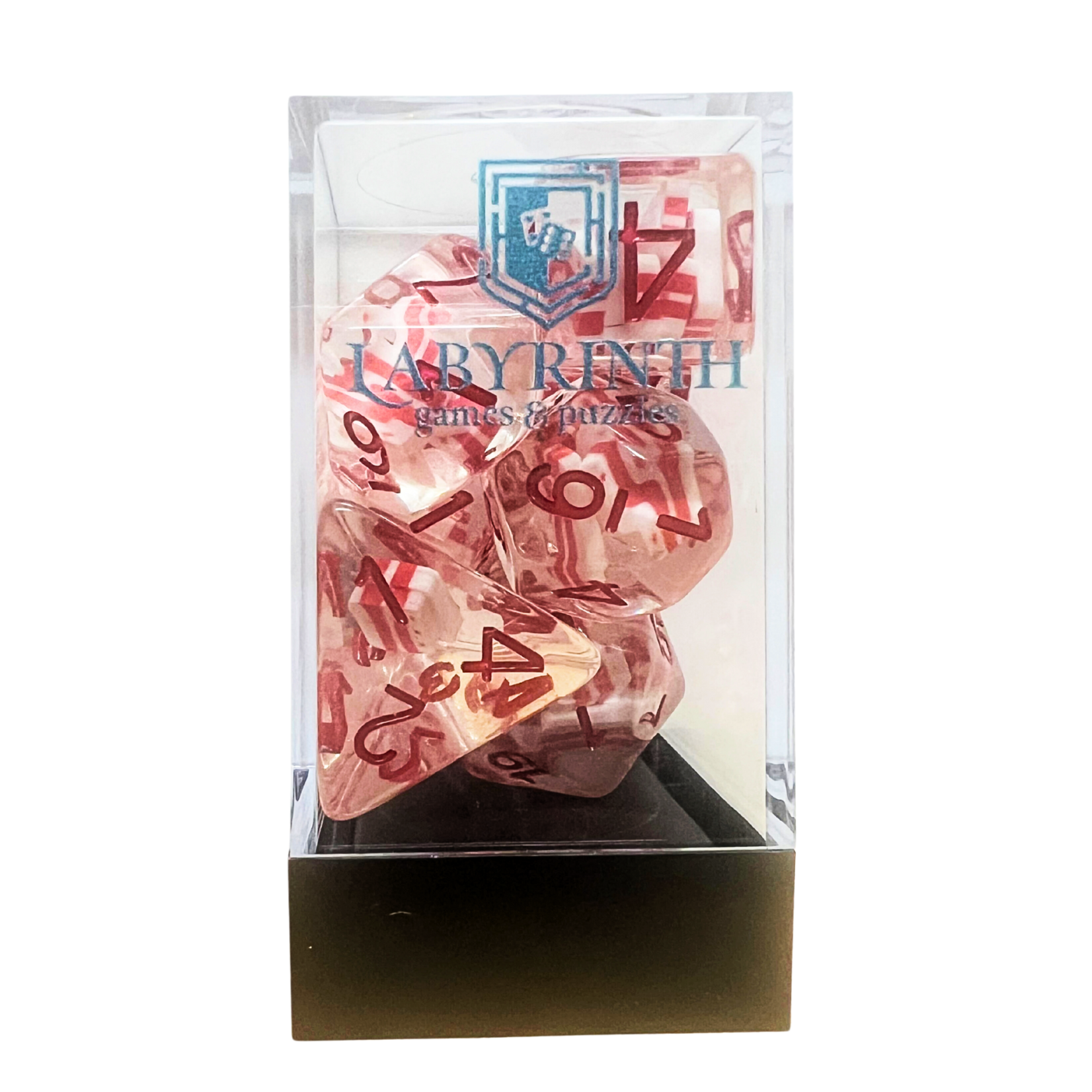 Foam Brain 7-Piece Dice Set: DC Flag Inclusion Dice