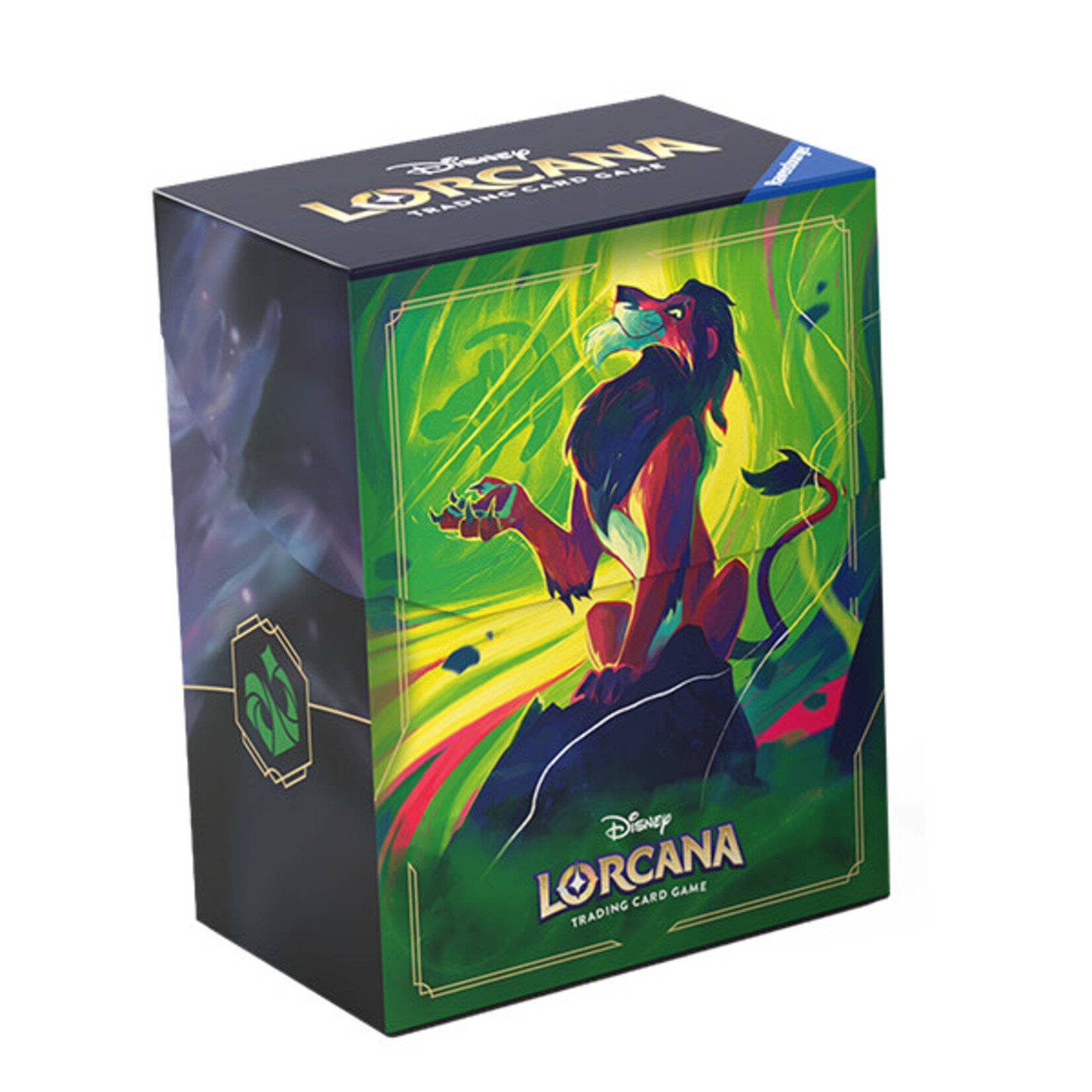 Ravensburger Deck Box: Disney Lorcana – Azurite Sea - Scar, Vengeful Lion