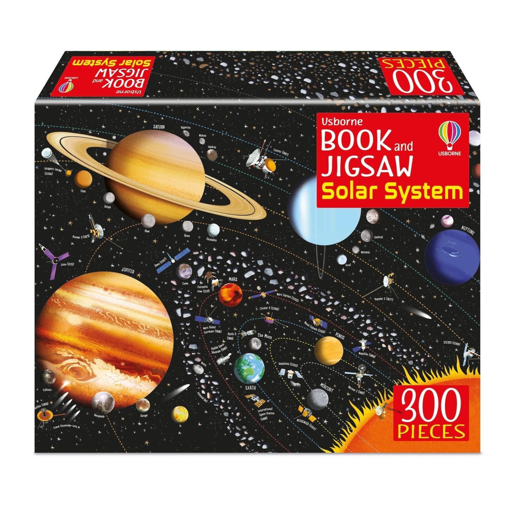 Usborne The Solar System, Book & 300-Piece Jigsaw Puzzle