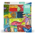 Ravensburger Splashy Fish Tiles, 300-Piece Jigsaw Puzzle