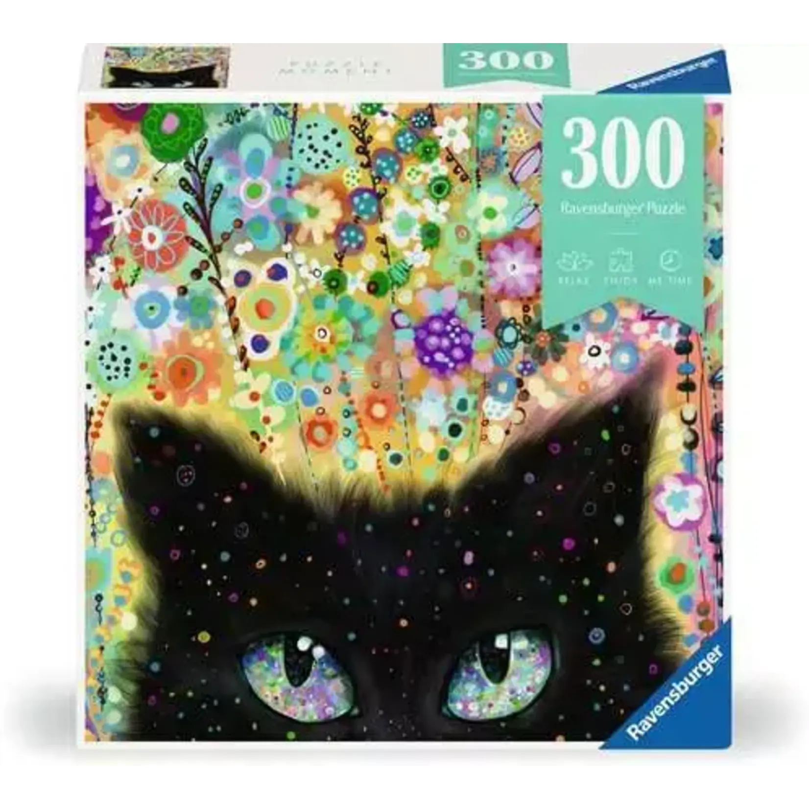 Ravensburger Kaleidoscope Kitty, 300-Piece Jigsaw Puzzle