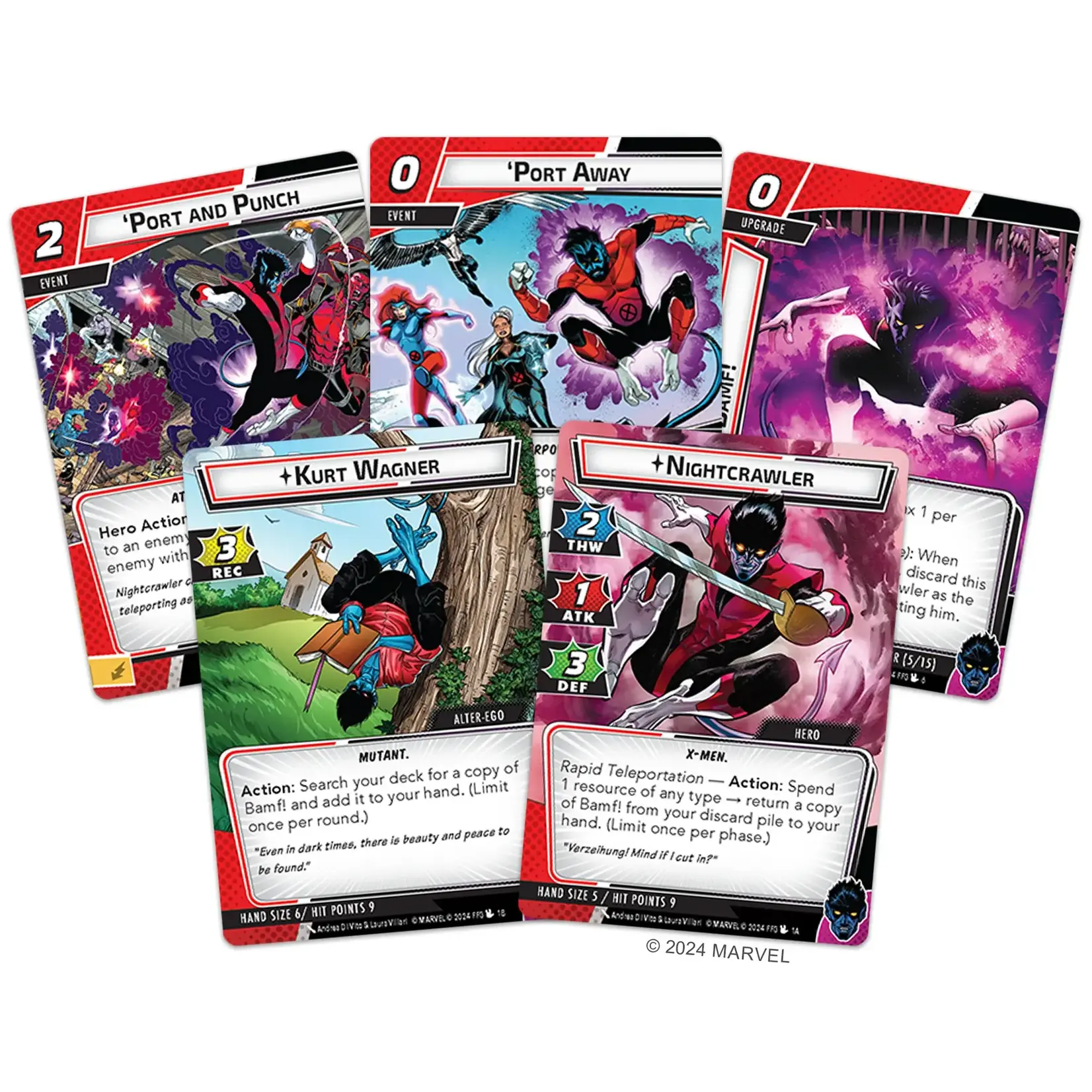 Fantasy Flight Games Marvel Champions LCG: Nightcrawler Hero Pack (Expansion)