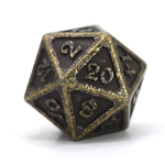 Die Hard Dice D20: Mythica Dark Gold