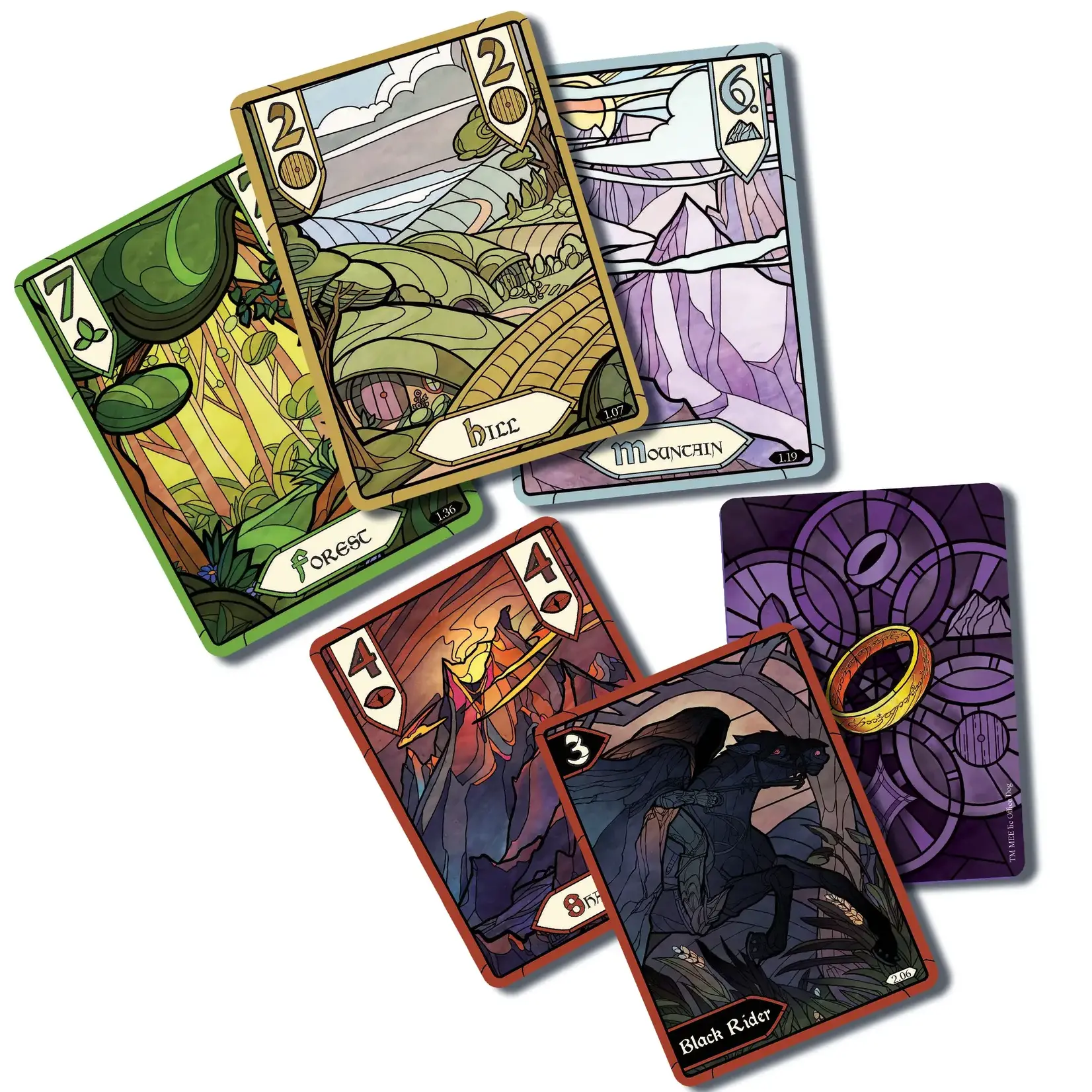 Office Dog The Lord of the Rings Fellowship of the Ring: Trick-Taking Game