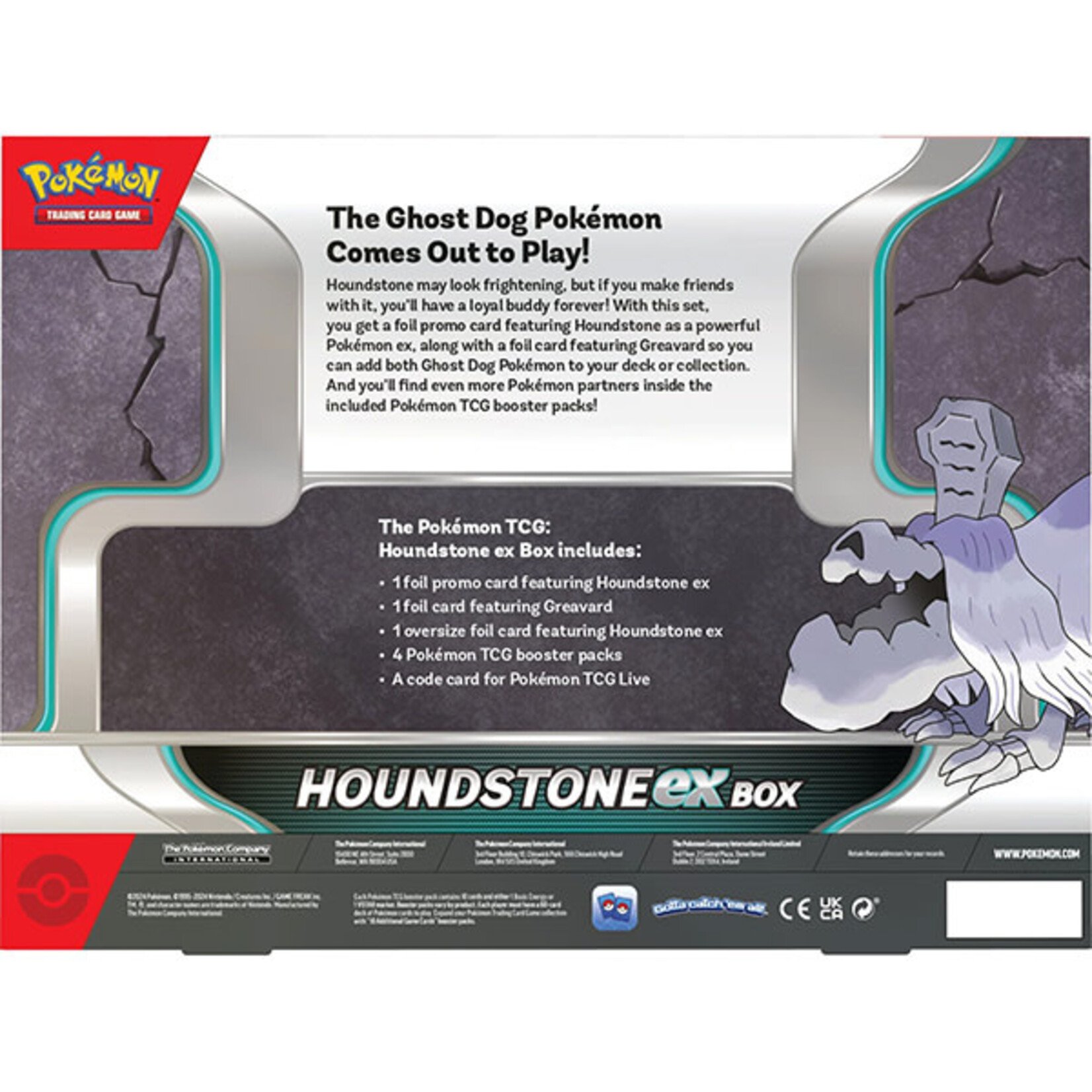 Pokémon Pokémon TCG: Houndstone ex Box