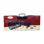 John Hansen 500-Chip Poker Game Set (with Case)