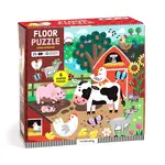 Mudpuppy Farm Friends Floor Puzzle, 25-Piece Jigsaw Puzzle