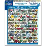 White Mountain Puzzles State Birds & Flowers, 1000-Piece Jigsaw Puzzle