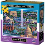 Dowdle Puzzles Washington D.C. Mall, 500-Piece Jigsaw Puzzle
