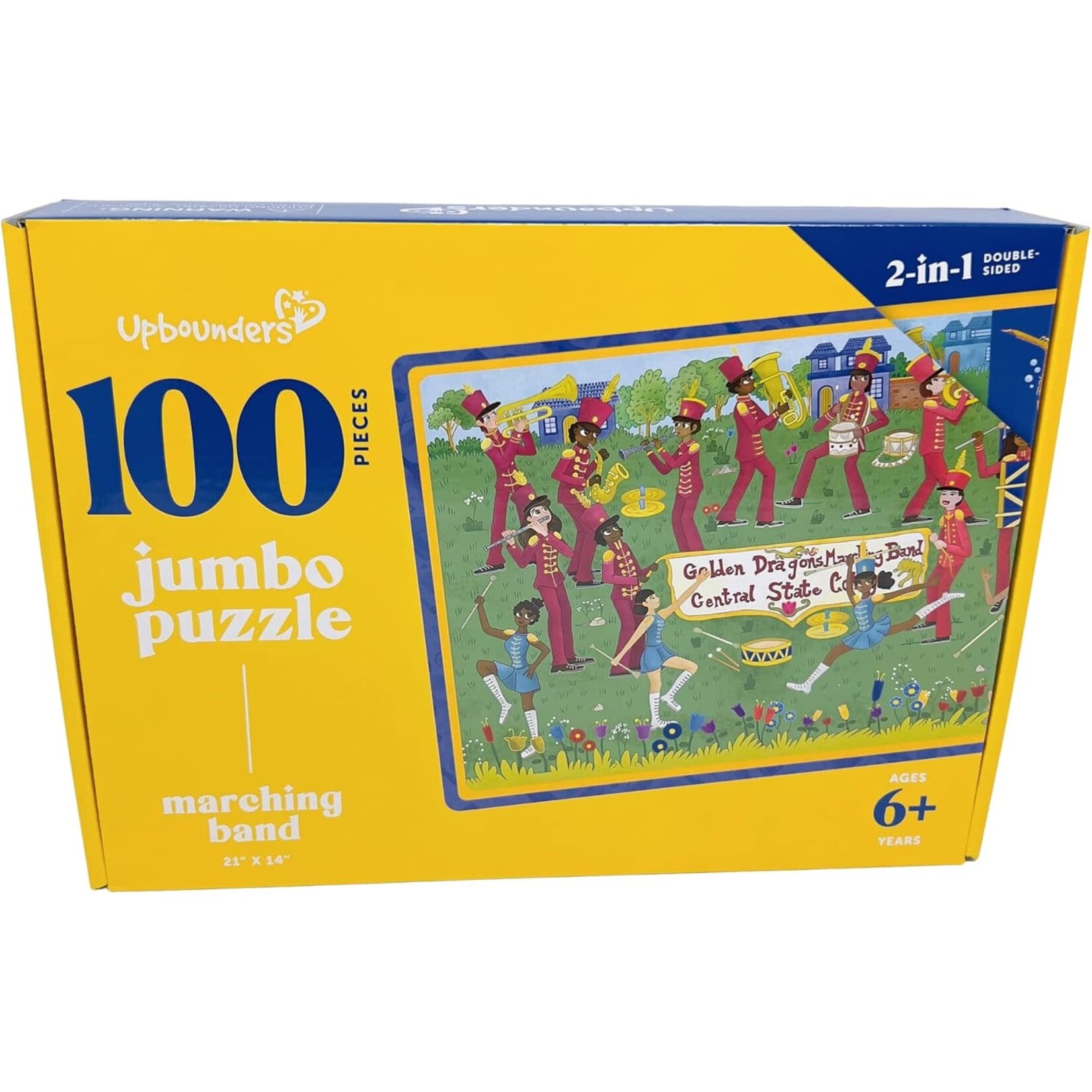 Upbounders Marching Band, Double-Sided 100-Piece Jigsaw Puzzle