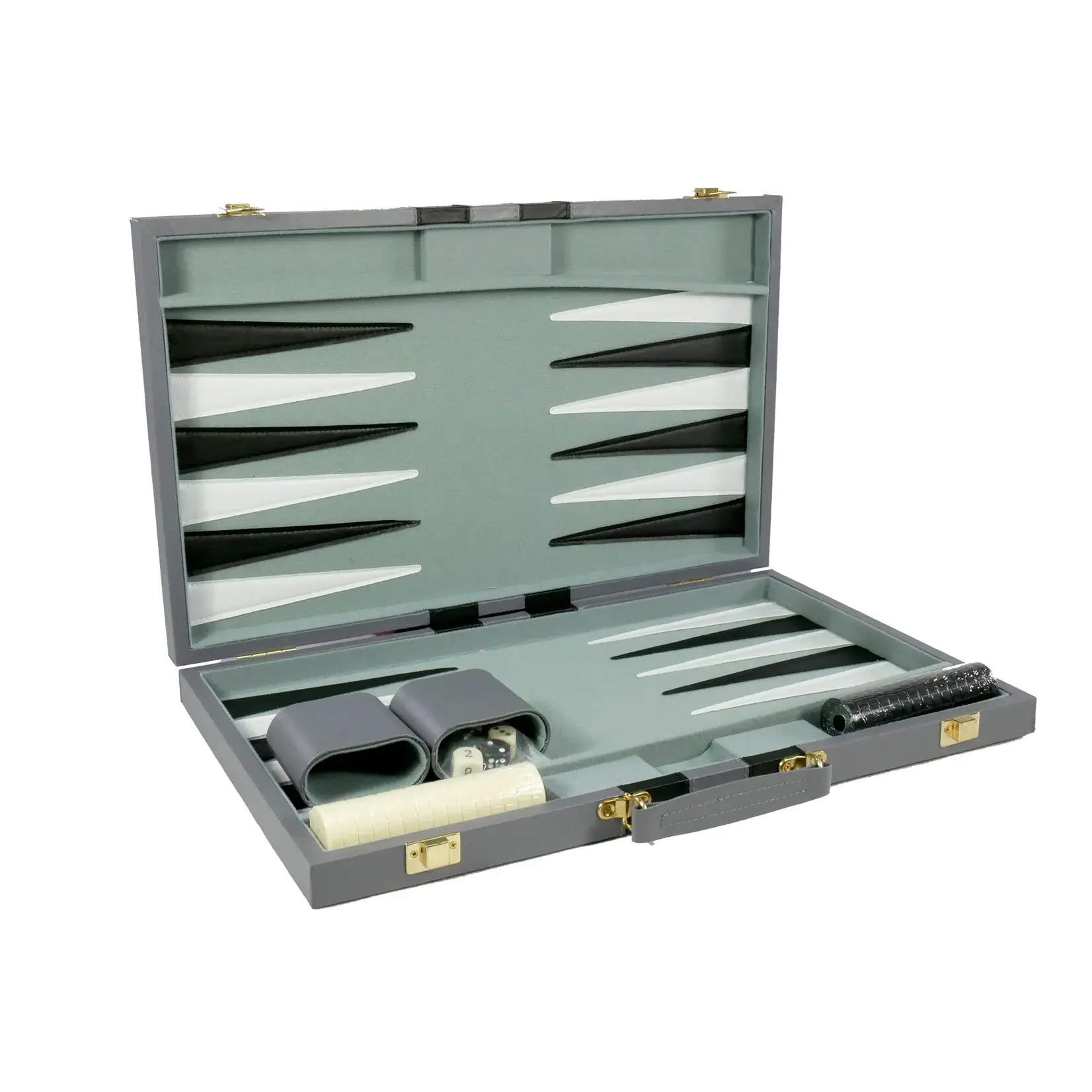 Worldwise Imports 18-Inch Backgammon Game (Vinyl)