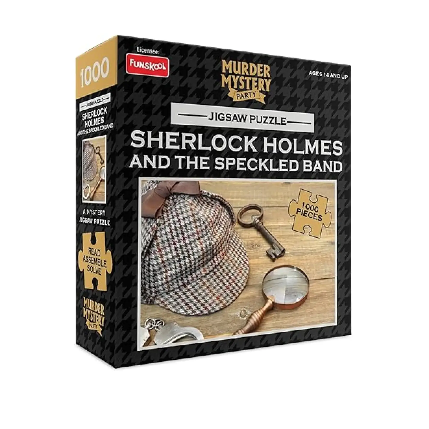 BePuzzled Sherlock Holmes Mystery Puzzle, 1000-Piece Jigsaw Puzzle