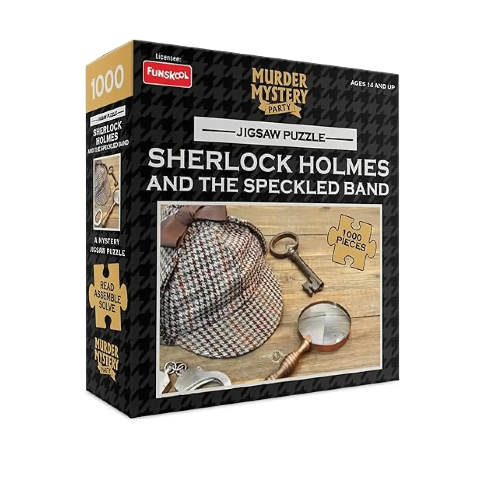 BePuzzled Sherlock Holmes Mystery Puzzle, 1000-Piece Jigsaw Puzzle