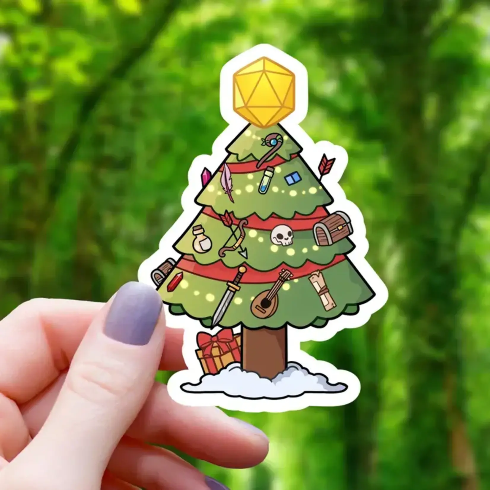 Mimic Gaming Co Sticker RPG Christmas Tree #197