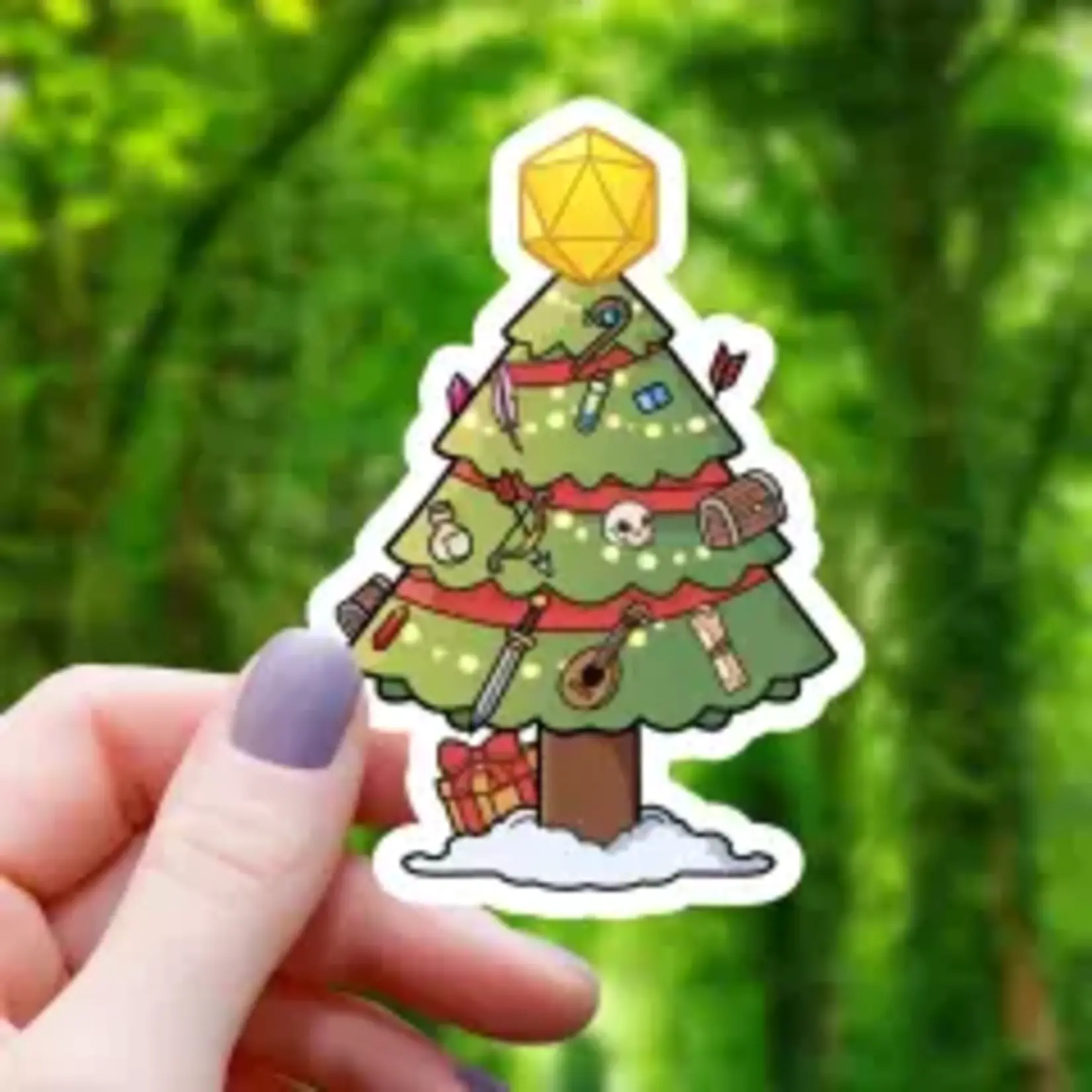 Mimic Gaming Co Sticker RPG Christmas Tree #197