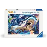 Ravensburger Dragon Day and Night 5000-Piece Jigsaw Puzzle