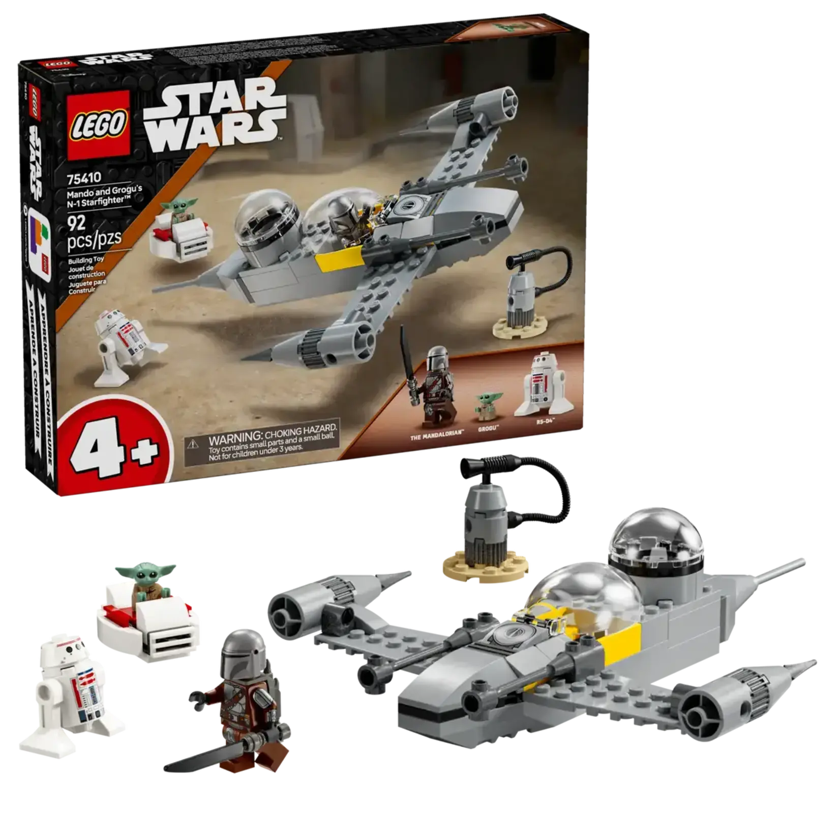 LEGO LEGO SW Mando and Grogu's N-1 Starfighter 75410