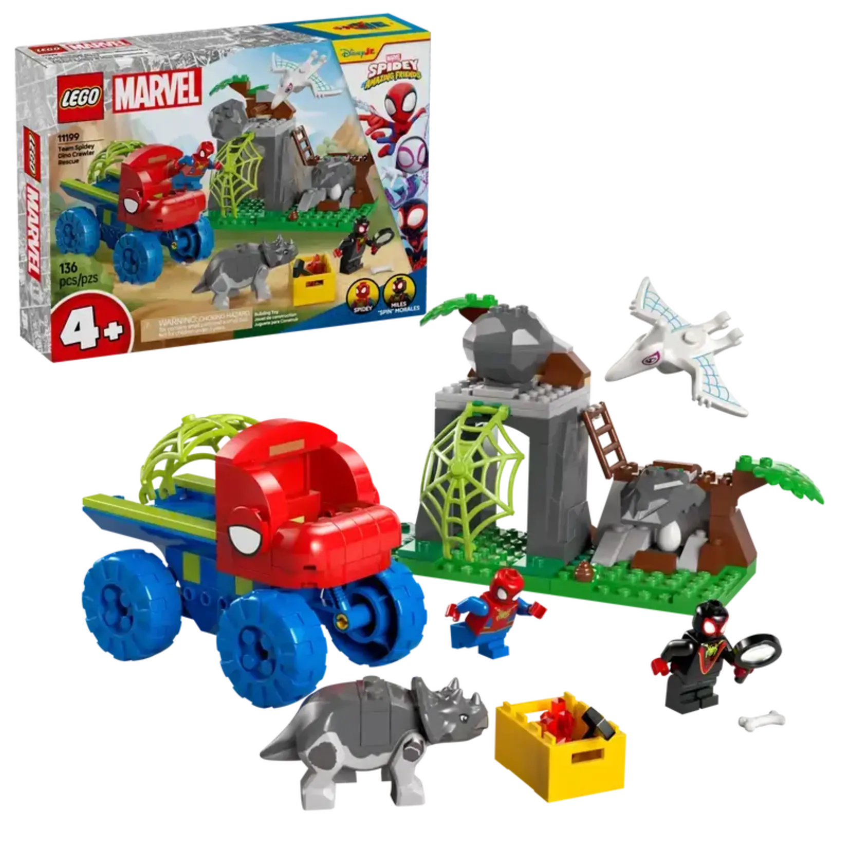 LEGO LEGO Marvel Team Spidey Dino Crawler Rescue