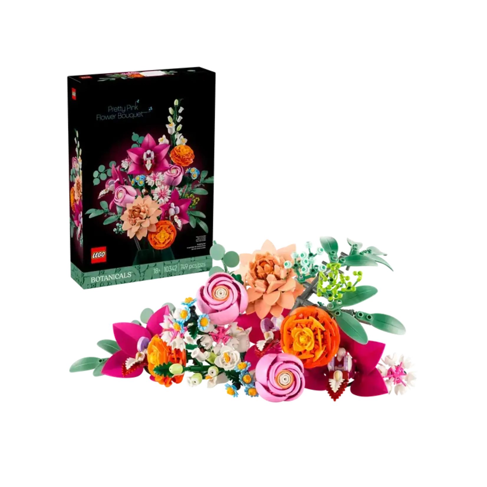 LEGO LEGO Botanical Pretty Pink Flower Bouquet
