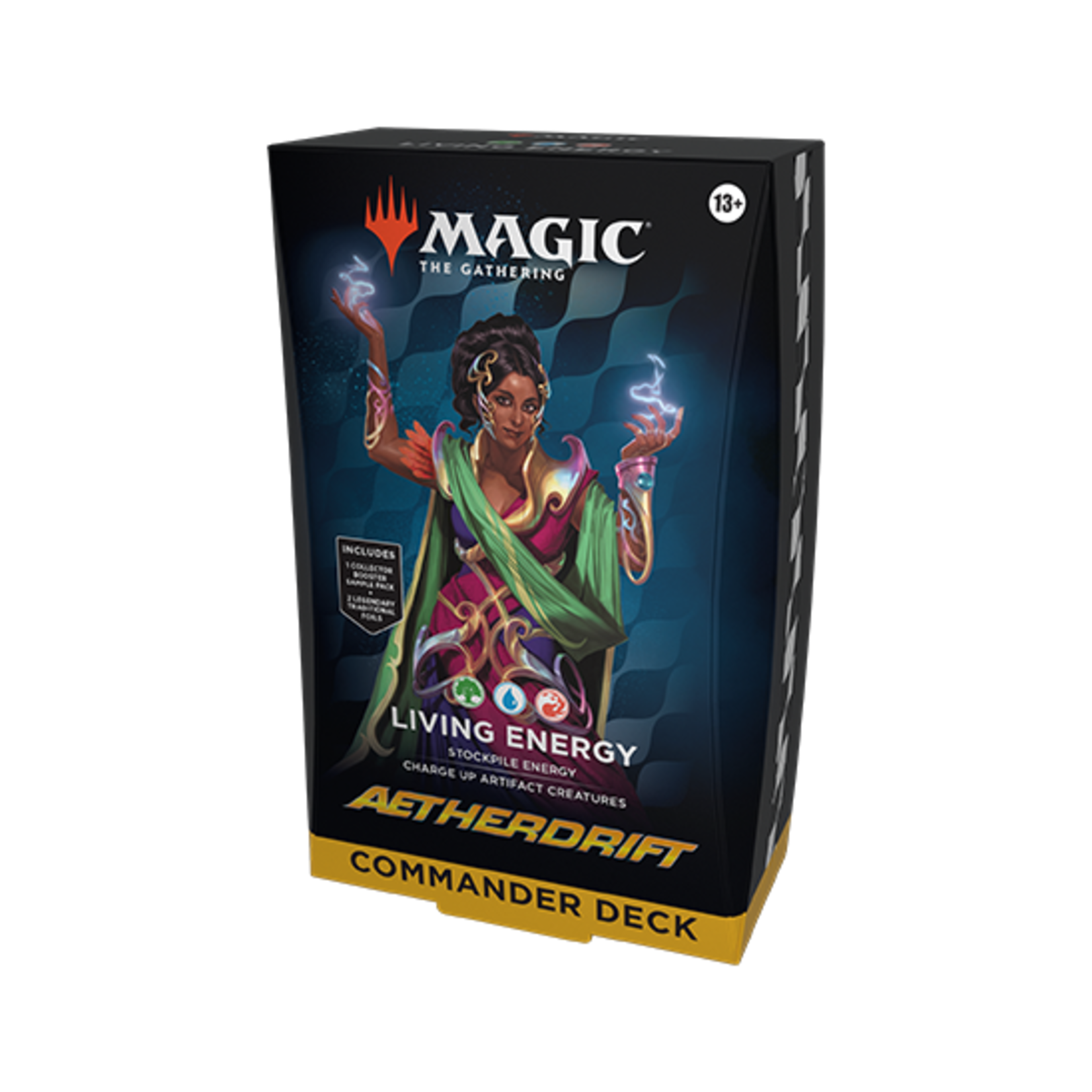 Magic: The Gathering MTG Aetherdrift Commander Deck Living Energy