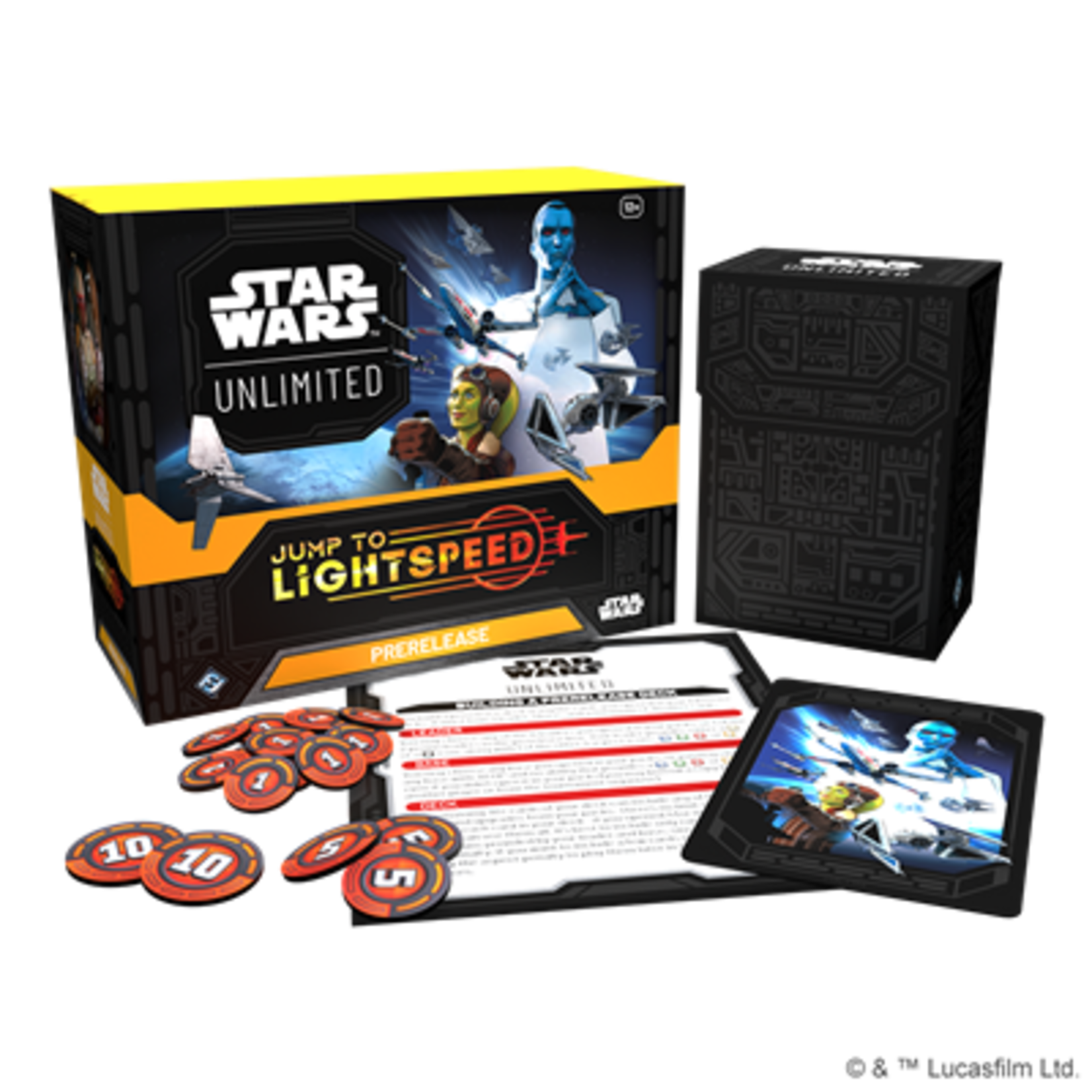 Fantasy Flight Games Star Wars: Unlimited - Jump to Lightspeed Prerelease Box