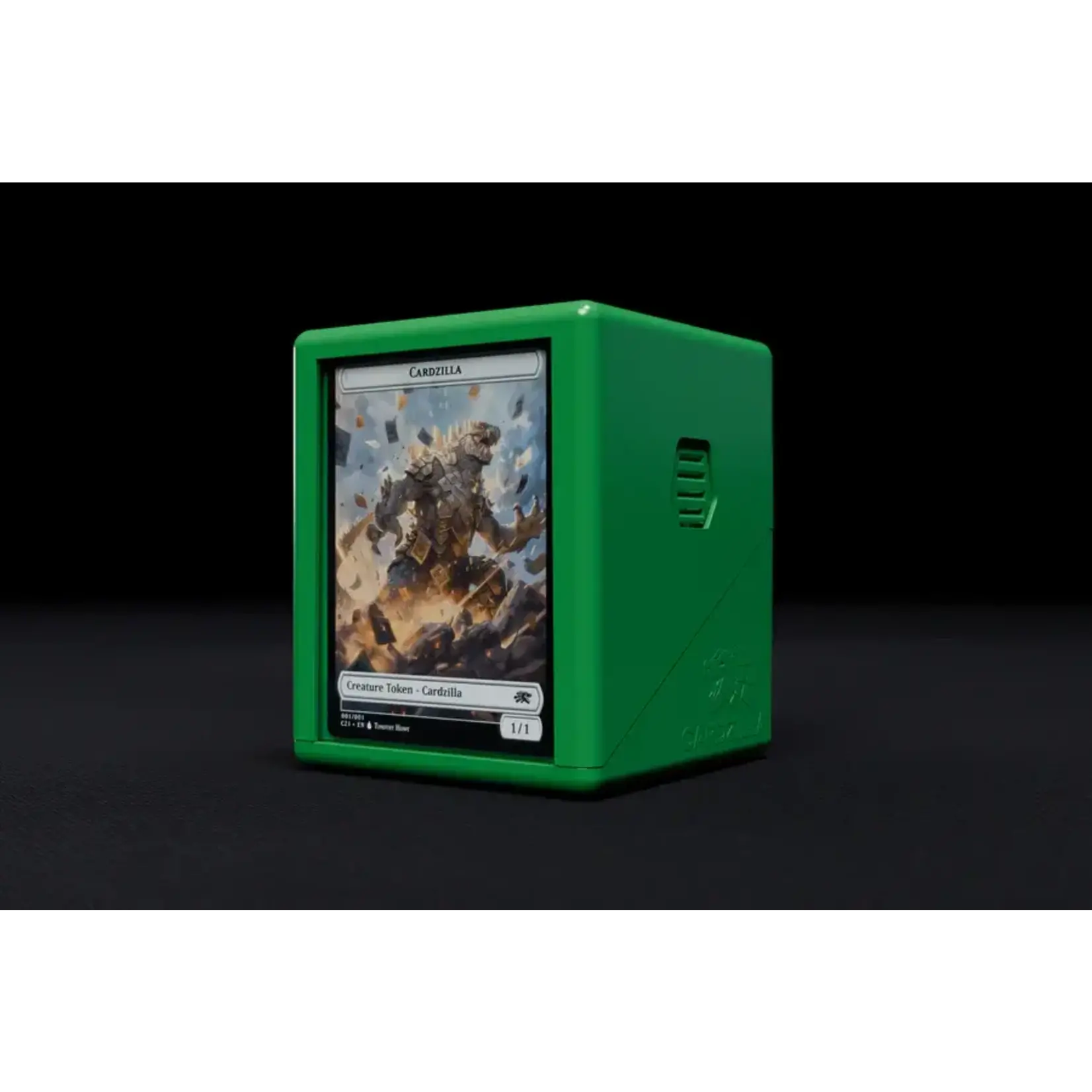 Cardzilla Deck Box The Showcase Green 100+