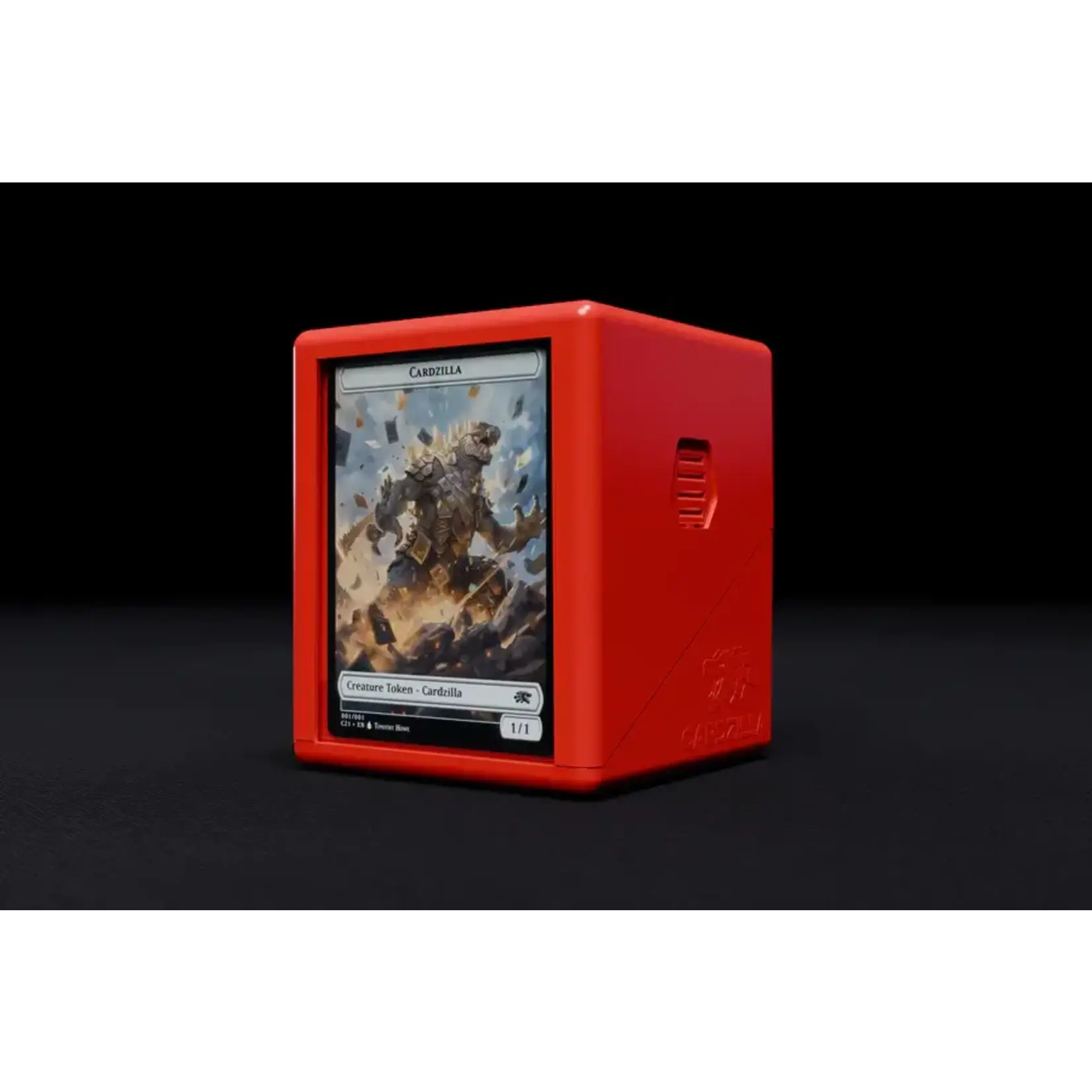 Cardzilla Deck Box The Showcase Red 100+
