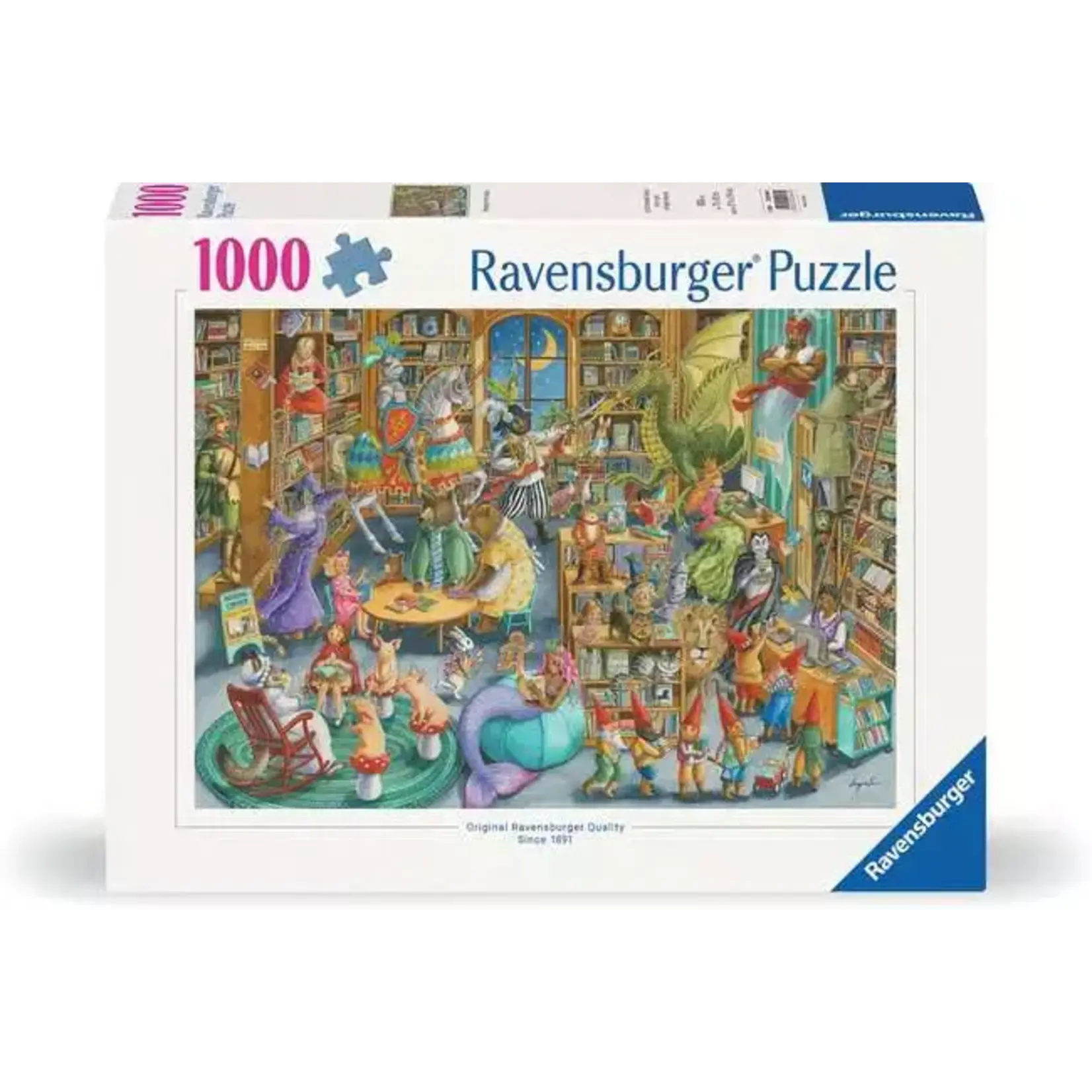 Ravensburger Midnight at the Library 1000-Piece Jigsaw Puzzle