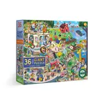 Eeboo Friendly Town 48-Piece Giant Jigsaw Puzzle