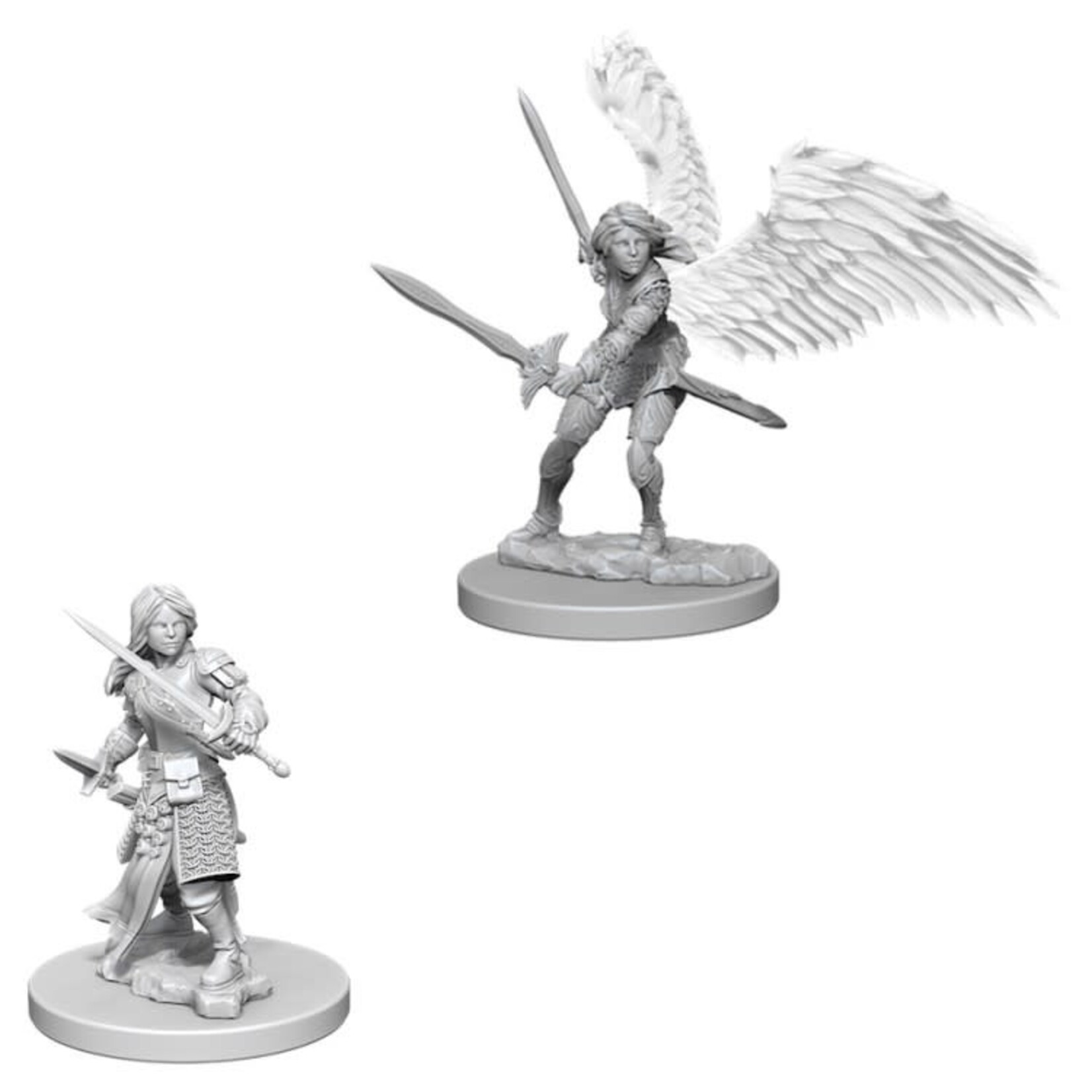 WizKids D&D Minis:  Female Aasimar Paladin (W5 73343)