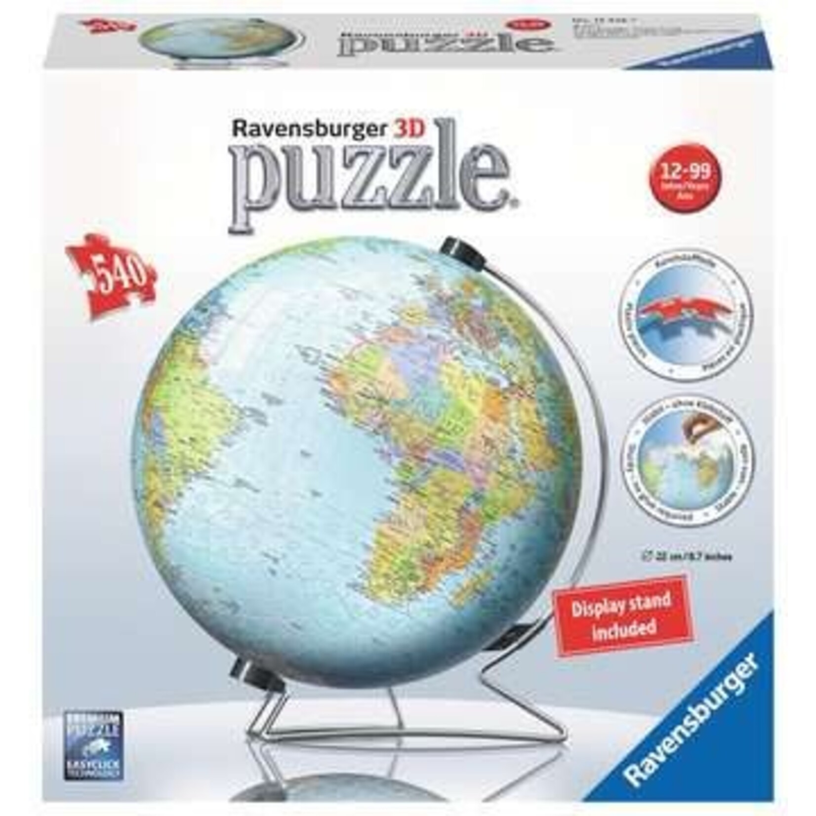 Ravensburger The Earth, 540-Piece 3D Jigsaw Puzzle