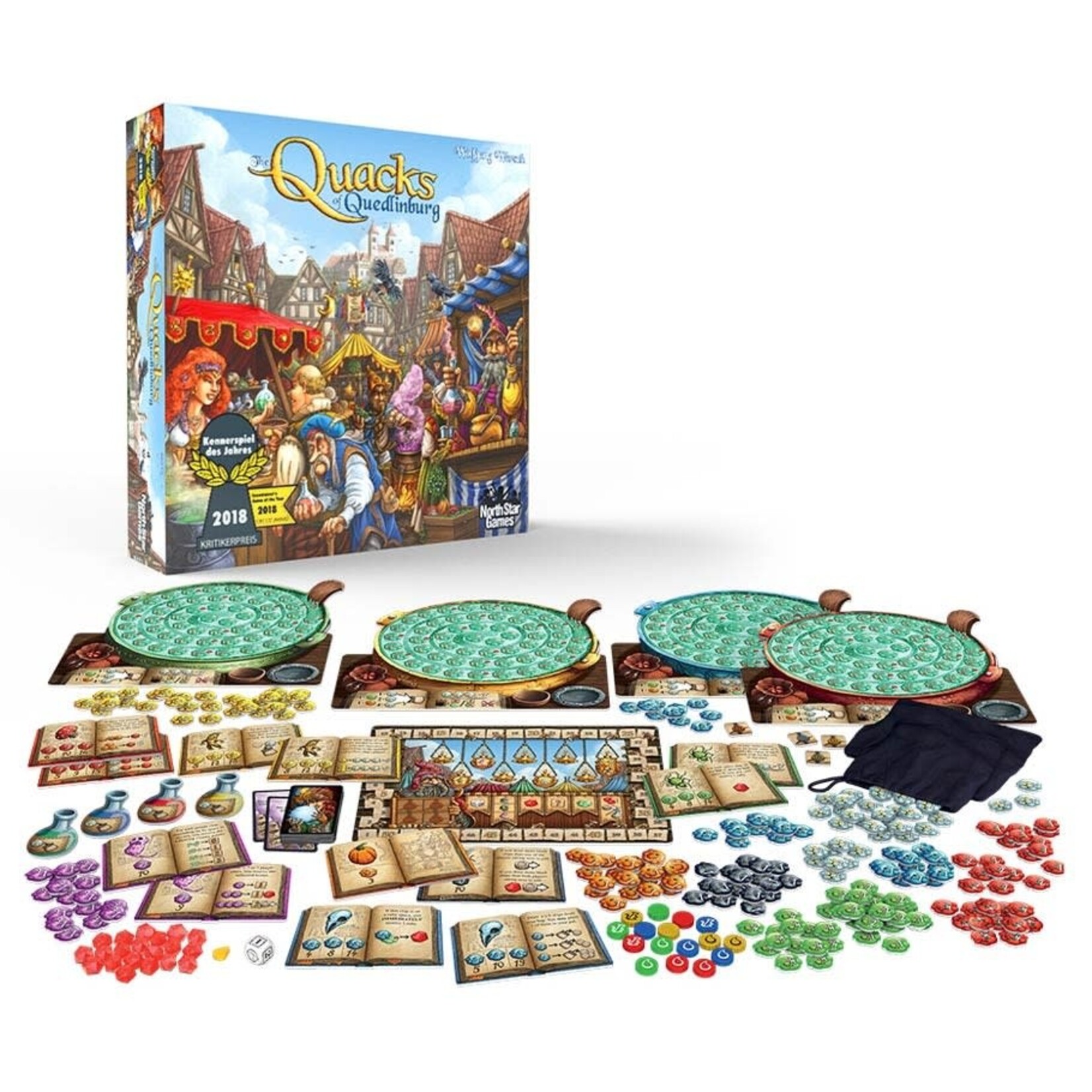 CMYK Games The Quacks of Quedlinburg