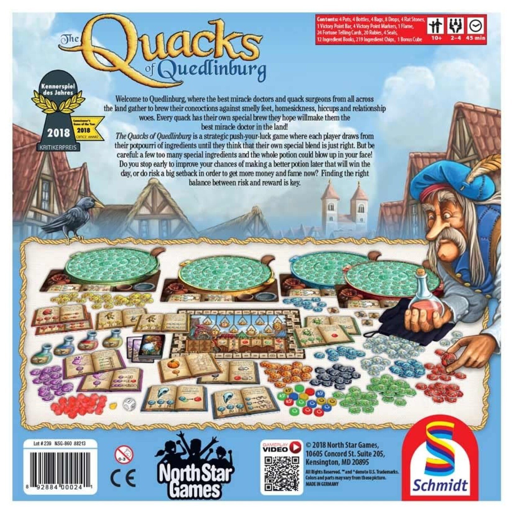 CMYK Games The Quacks of Quedlinburg