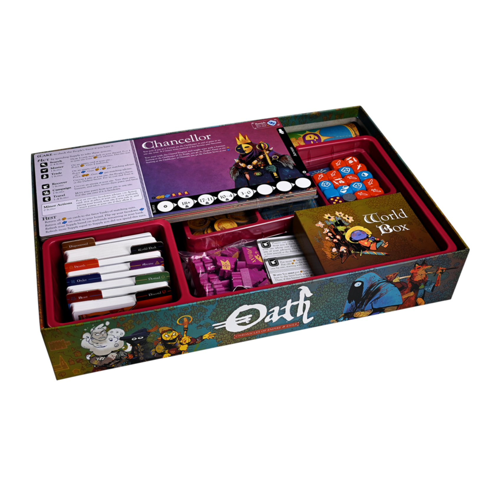 Leder Games Oath: Chronicles of Empire and Exile