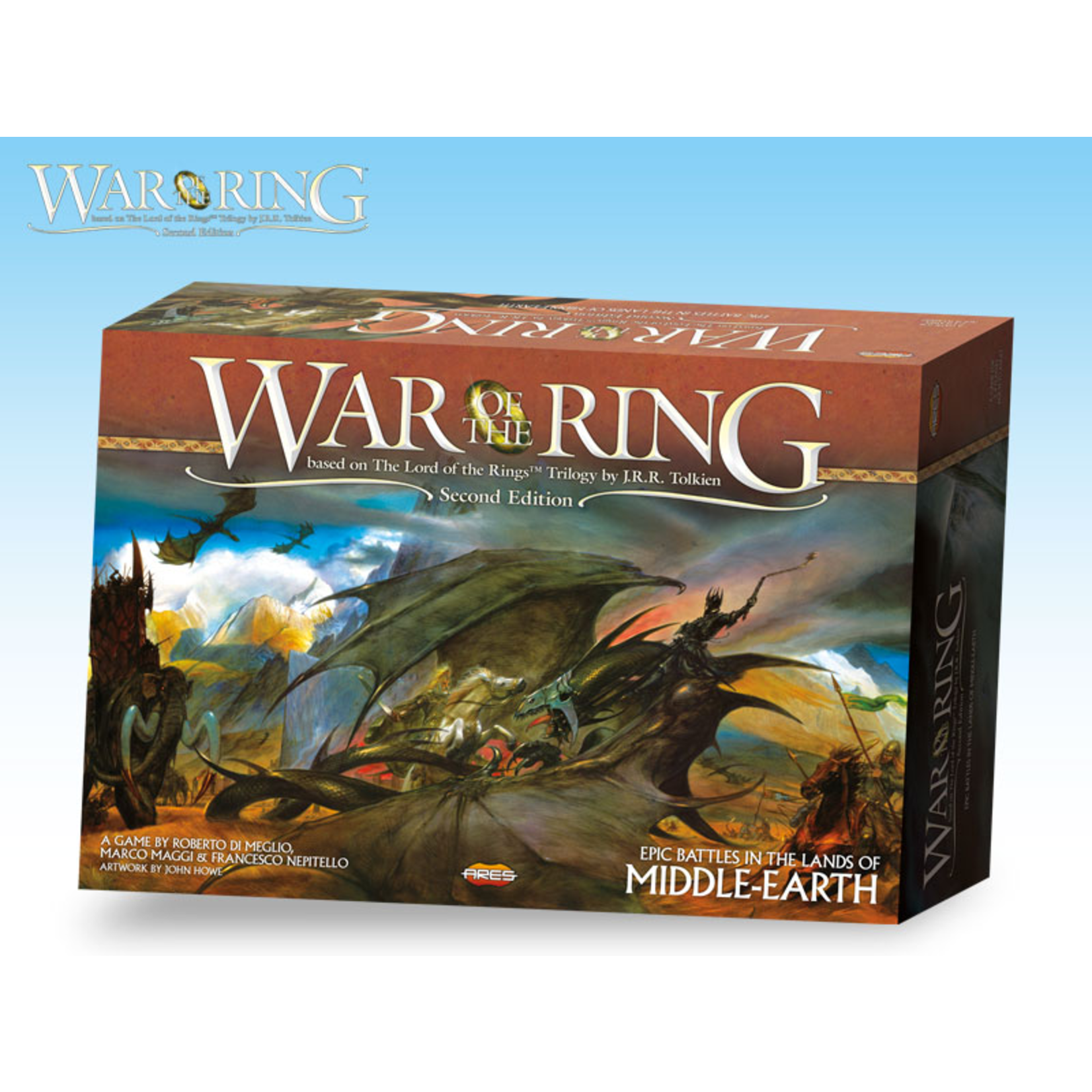 Ares Games War of the Ring: Epic Battles in the Lands of Middle-earth (2nd Edition)