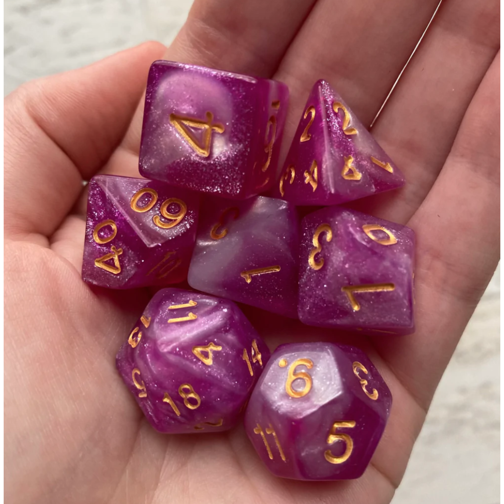 Artisan Bath Co. Dice Soap: Dragon Egg (Green with 7-Piece Dice Set Inside)