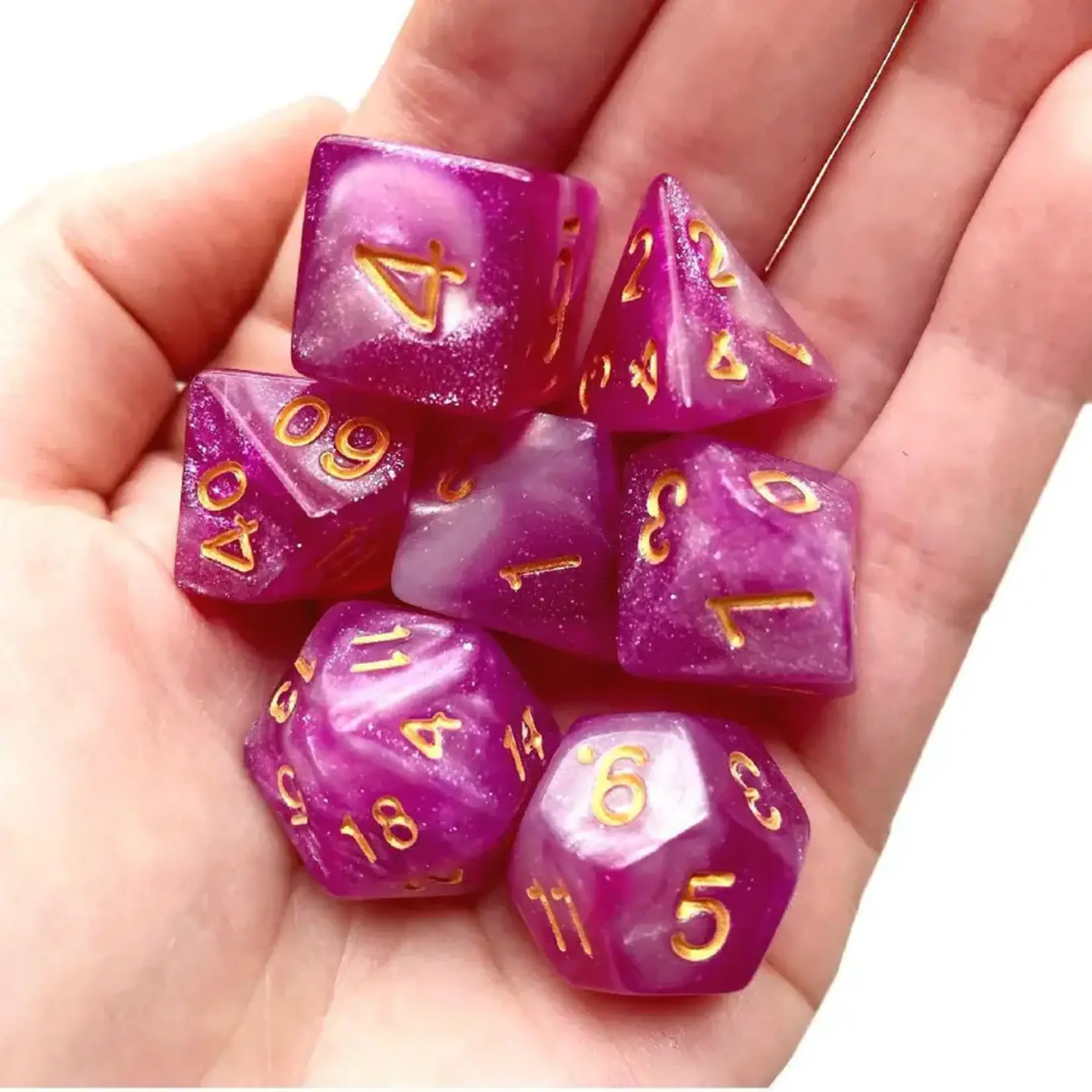 Artisan Bath Co. Dice Soap: Dragon Egg (Yellow with 7-Piece Dice Set Inside)