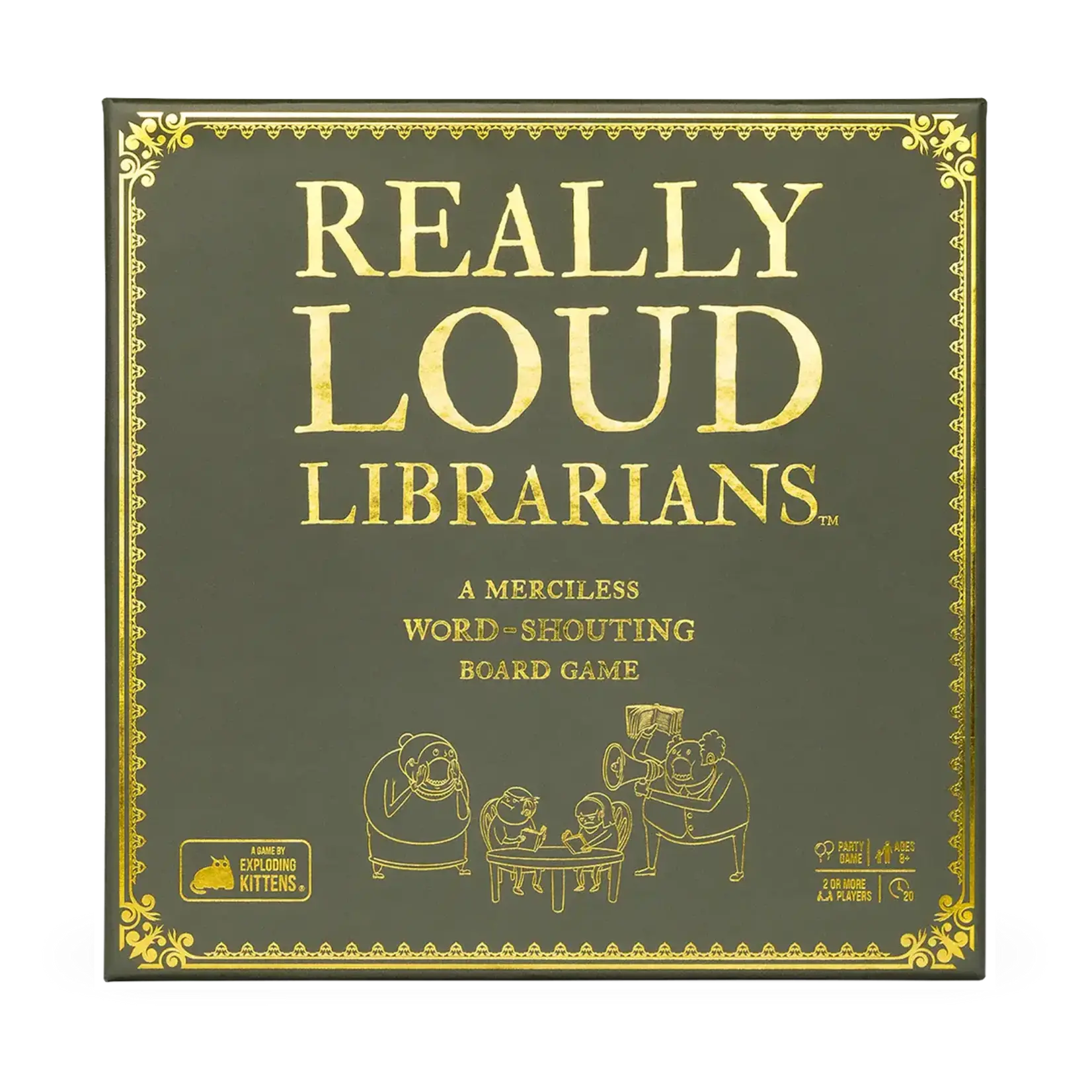 Exploding Kittens Really Loud Librarians