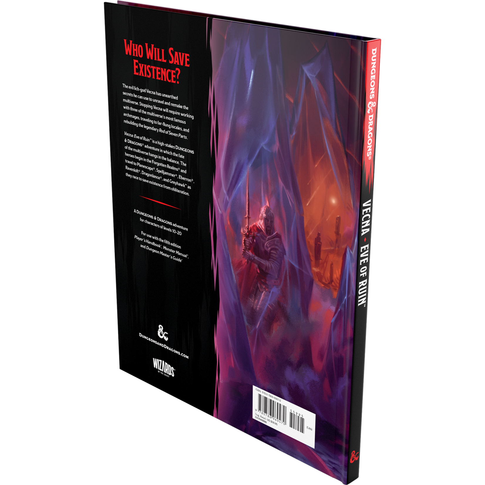 Dungeons & Dragons Dungeons & Dragons – Vecna: Eve of Ruin (5th Edition, Regular Cover)